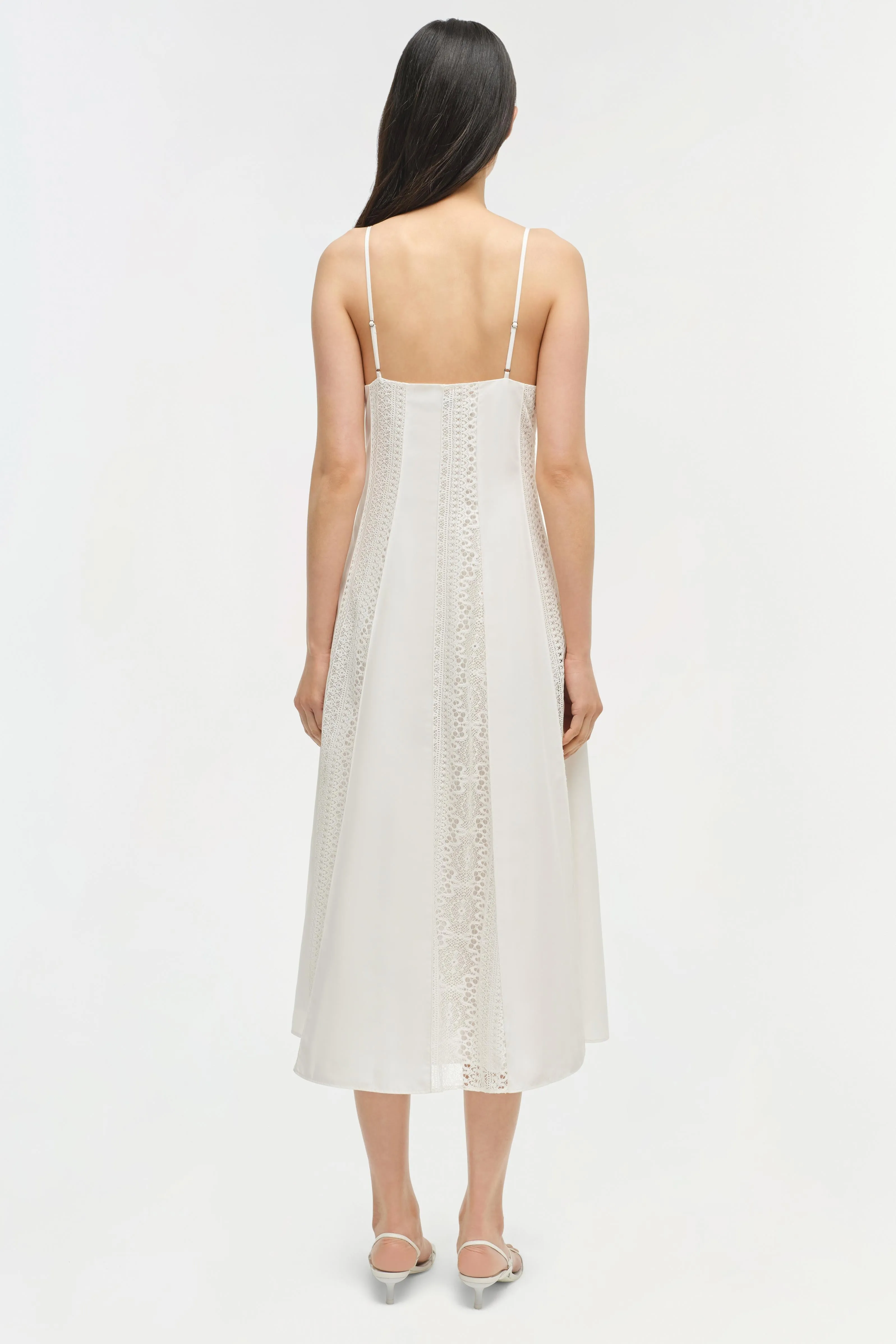 Mina Lace Midi Dress sold by Jonathan Simkhai product image thumbnail 5