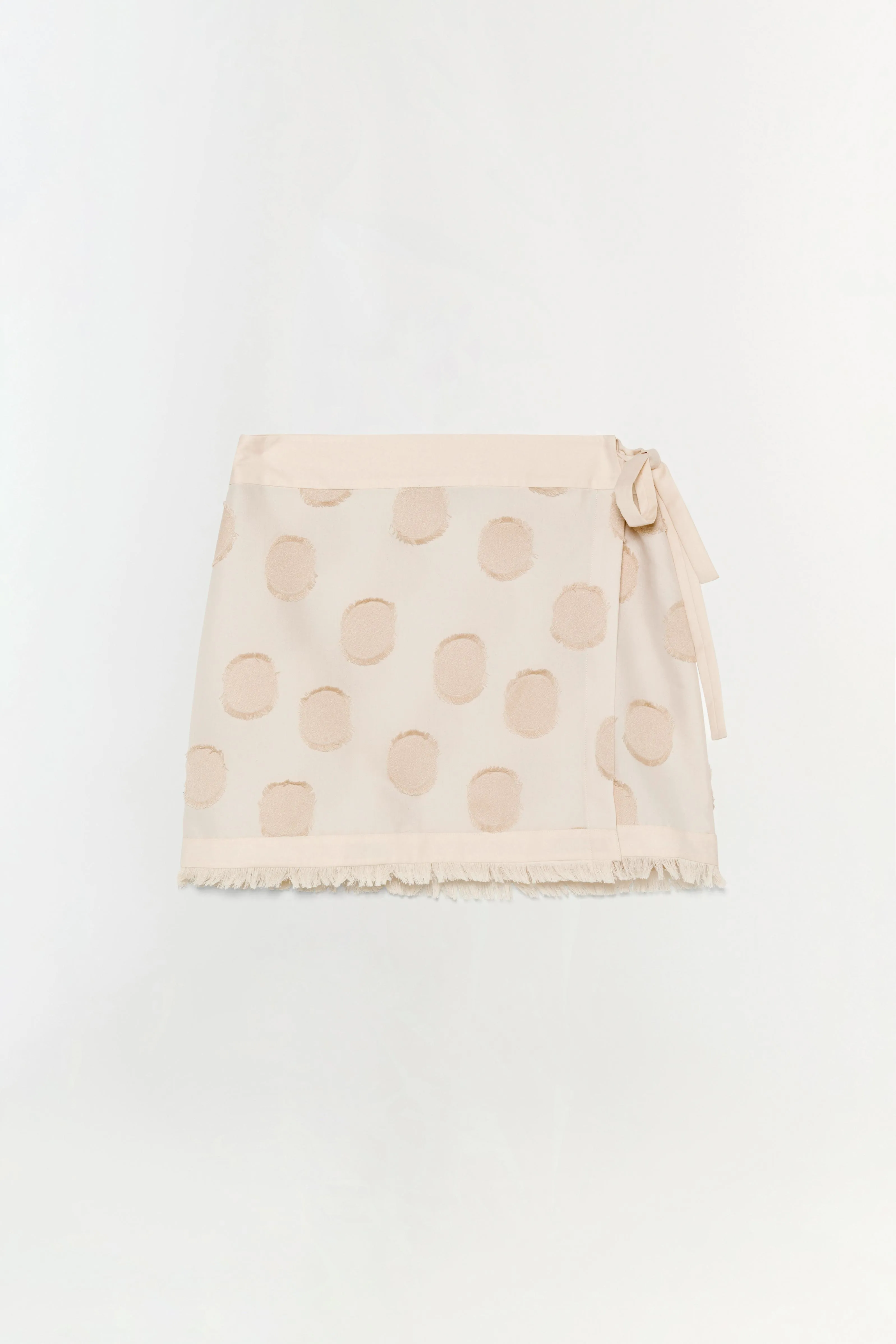 Bethany Mini Wrap Skirt sold by Jonathan Simkhai