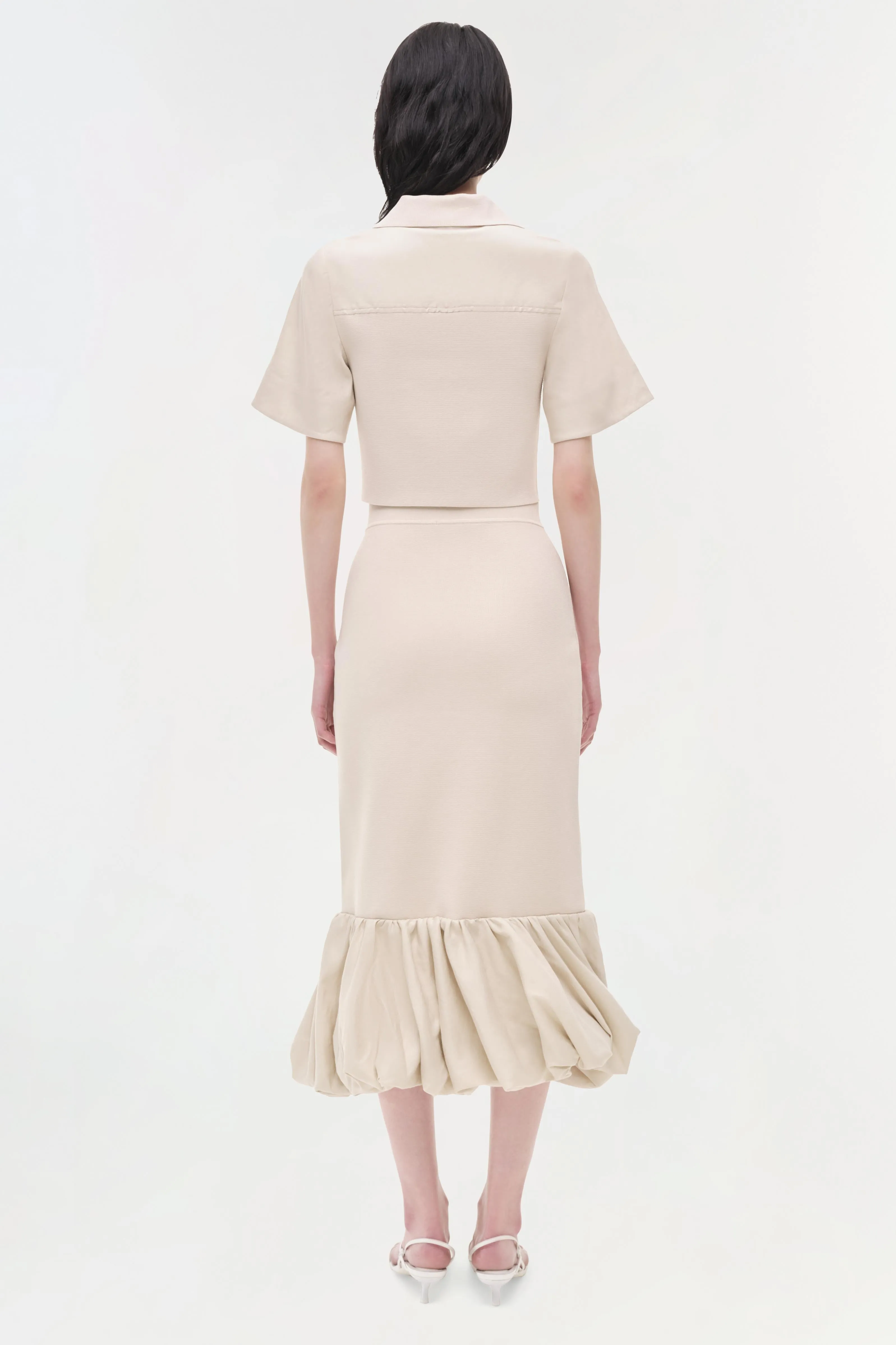 Lizzie Linen Knit Top sold by Jonathan Simkhai product image thumbnail 5