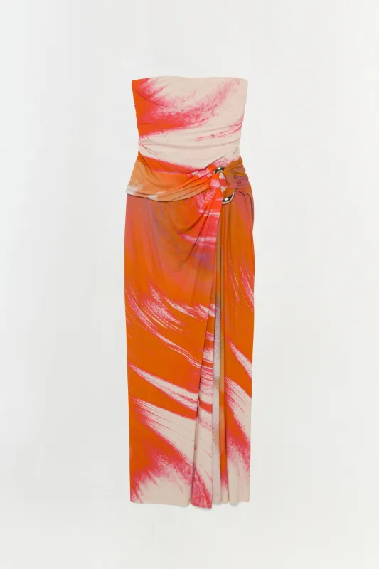 Emma Strapless Jersey Gown sold by Jonathan Simkhai