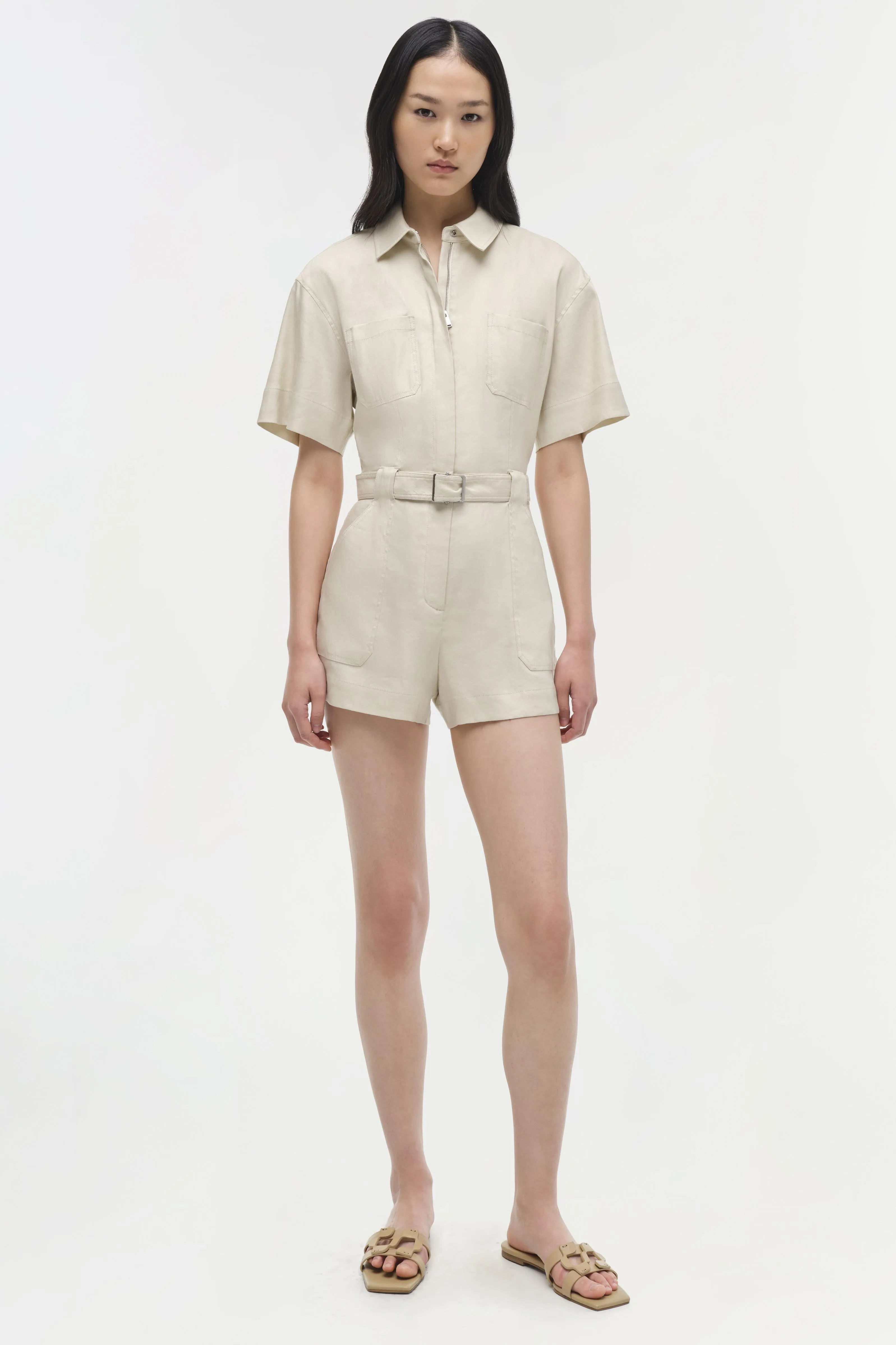 Aspen Romper sold by Jonathan Simkhai product image thumbnail 2