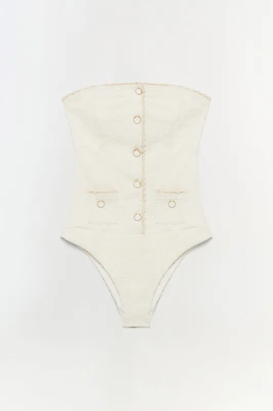 Natalie Strapless One Piece sold by Jonathan Simkhai