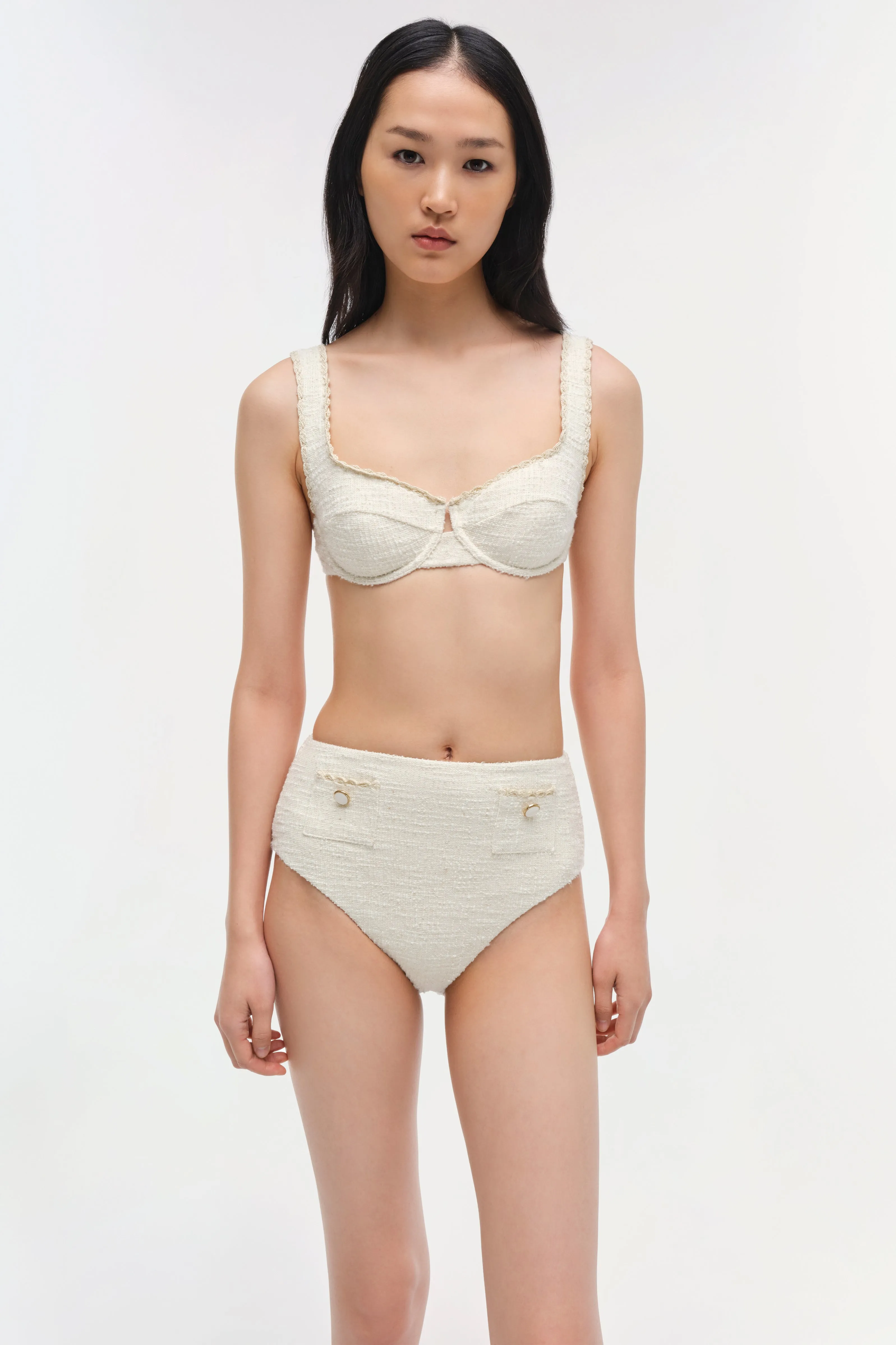 Diana High Waist Bikini Bottom sold by Jonathan Simkhai product image thumbnail 3