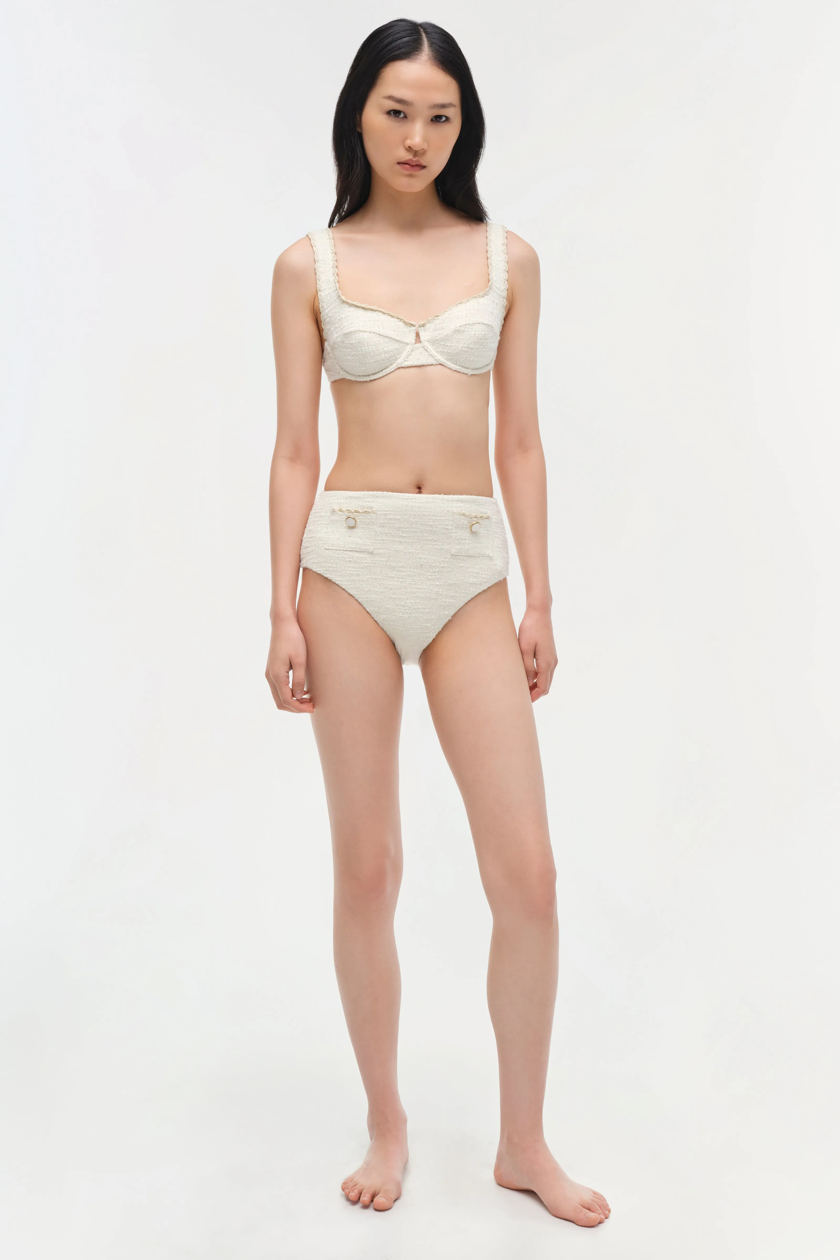Diana High Waist Bikini Bottom sold by Jonathan Simkhai product image thumbnail 2