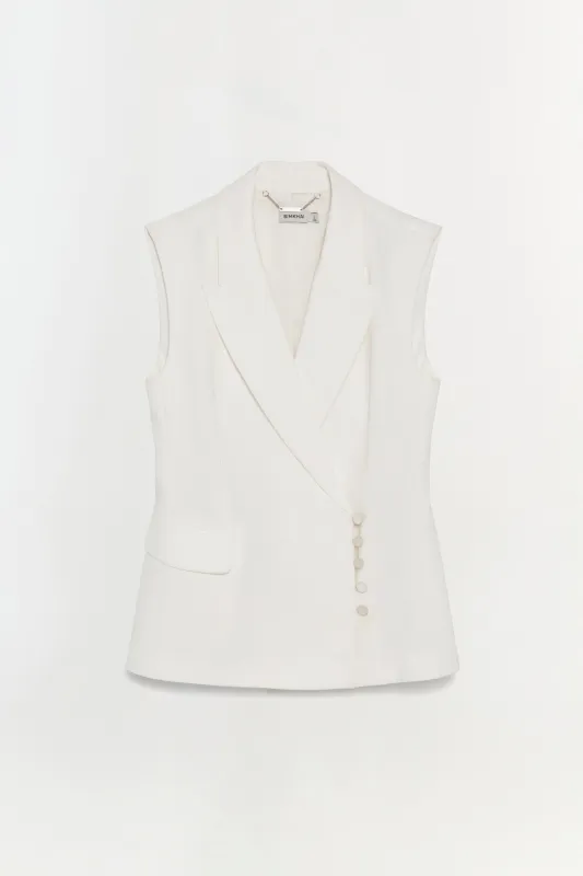 Valarie Blazer Vest made by Jonathan Simkhai