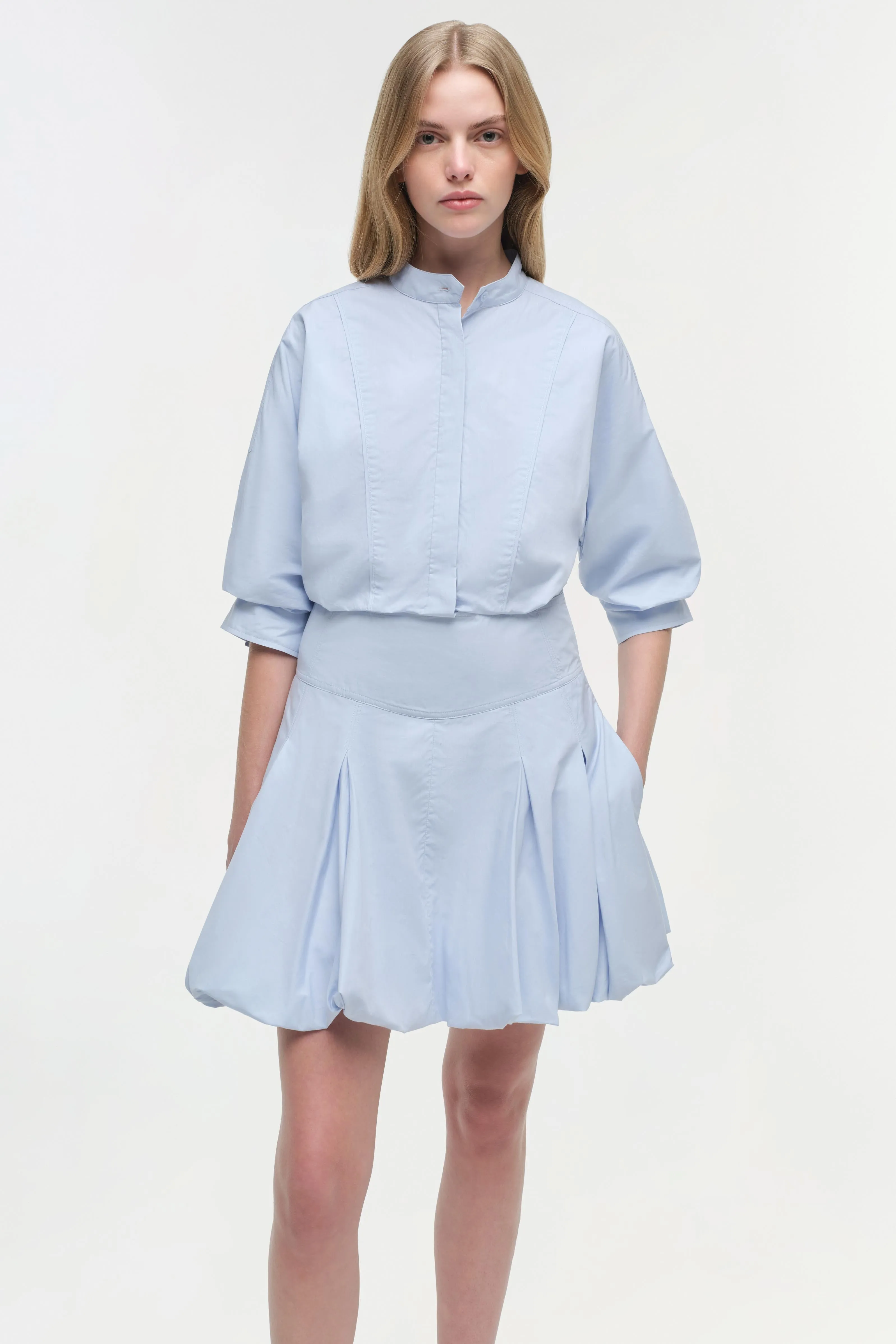 Effie Cotton Mini Dress sold by Jonathan Simkhai product image thumbnail 3