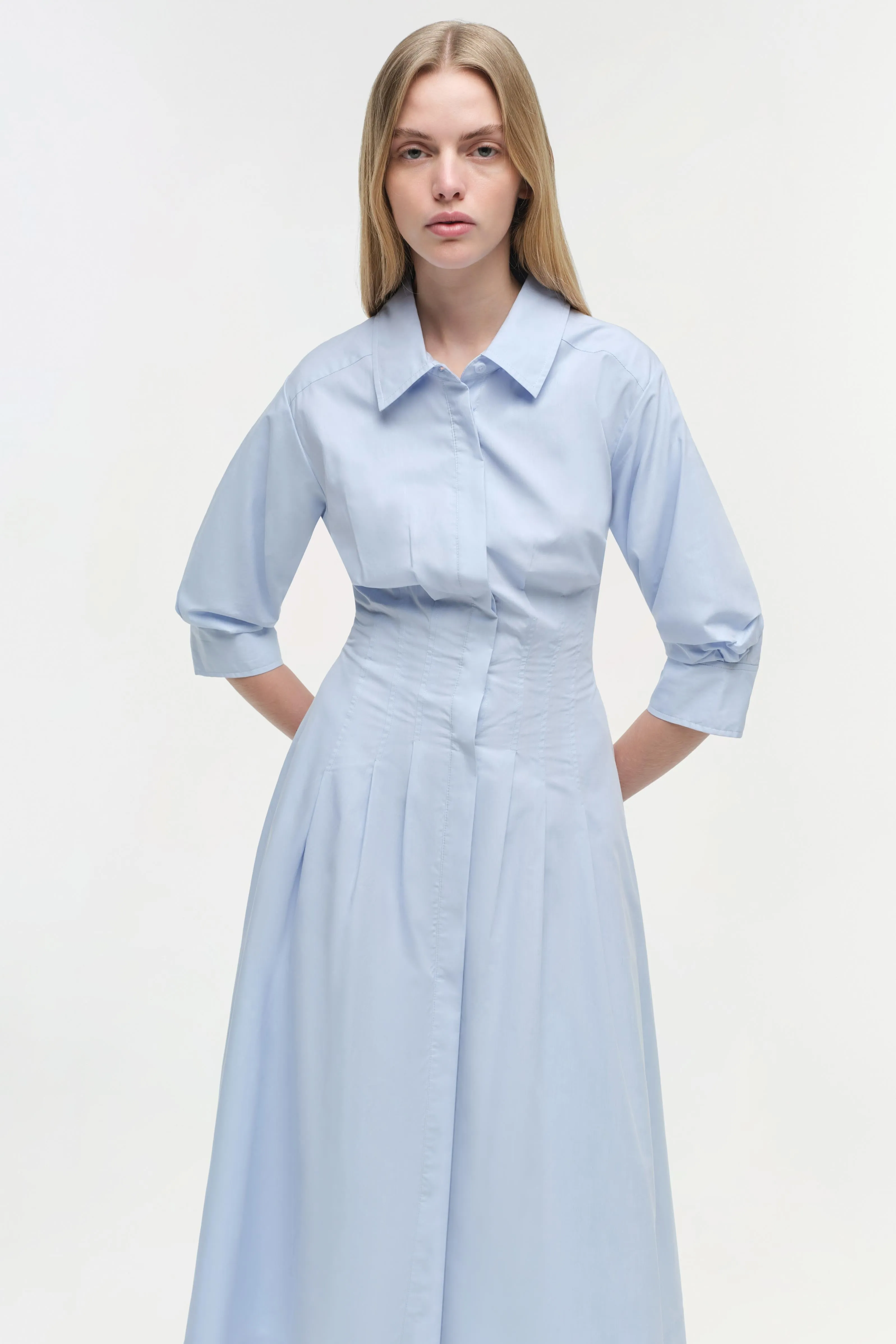 Jazz Cotton Midi Dress sold by Jonathan Simkhai product image thumbnail 3