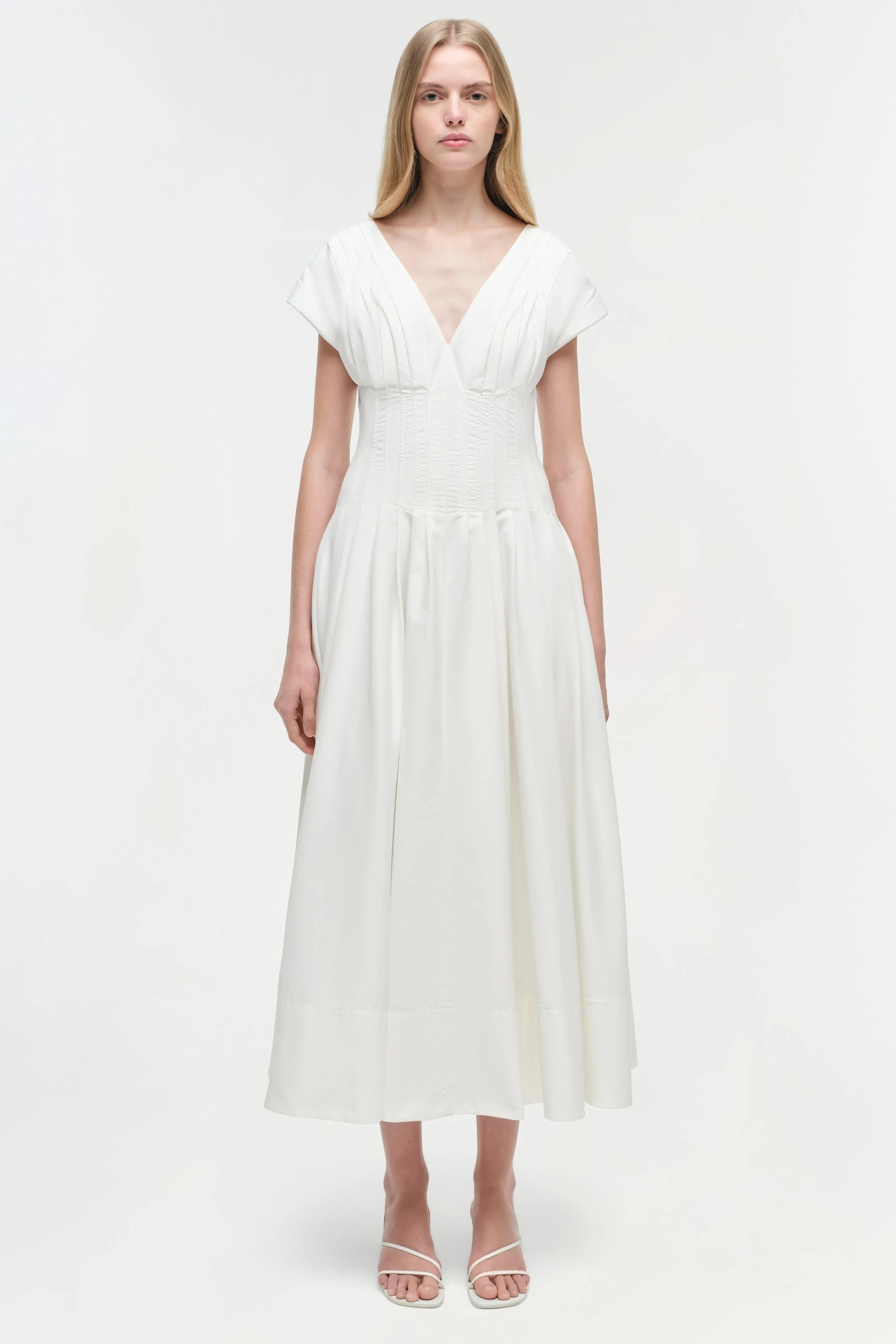 Nina Cotton Midi Dress sold by Jonathan Simkhai product image thumbnail 2