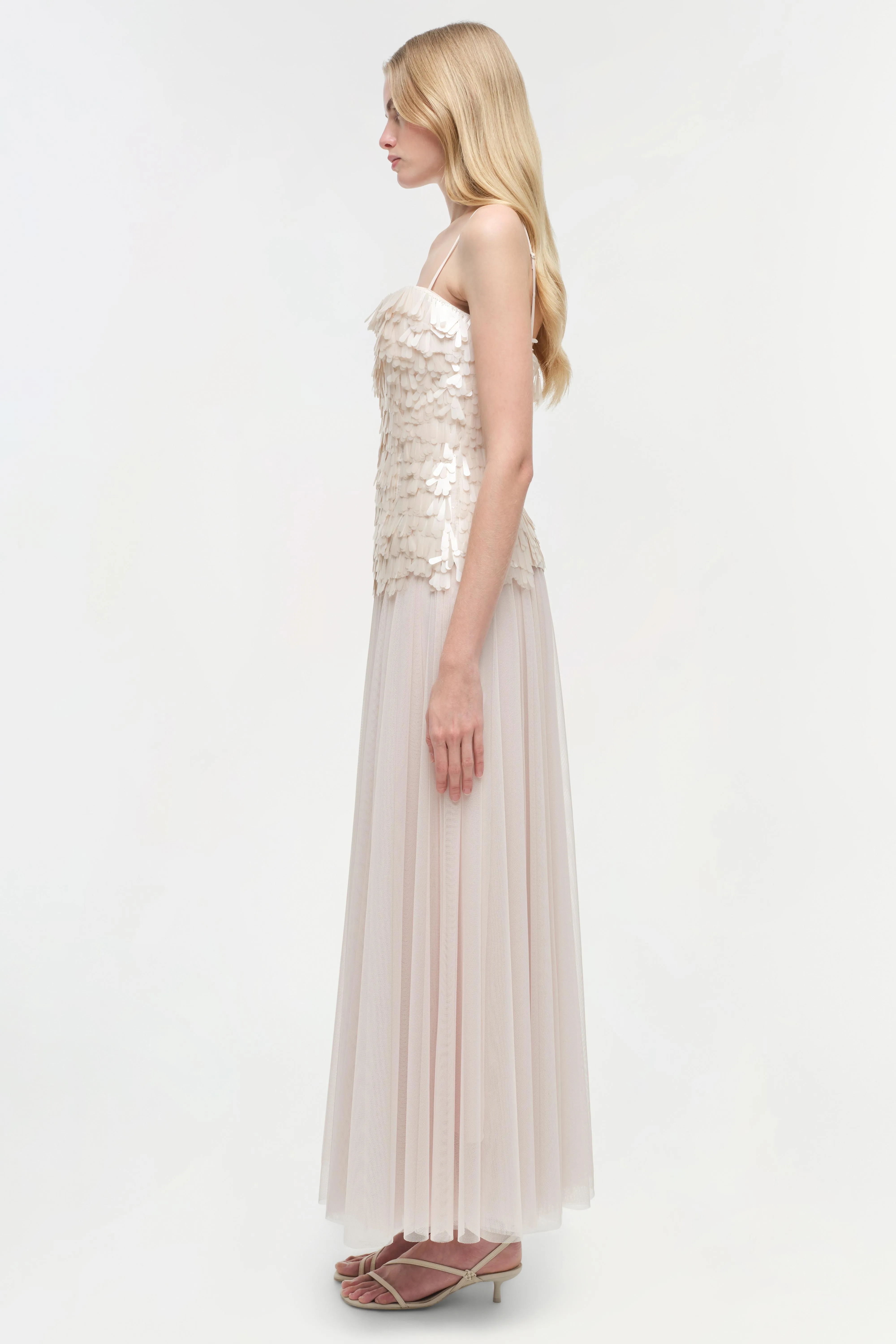 Maxine Sequin Midi Dress sold by Jonathan Simkhai product image thumbnail 5