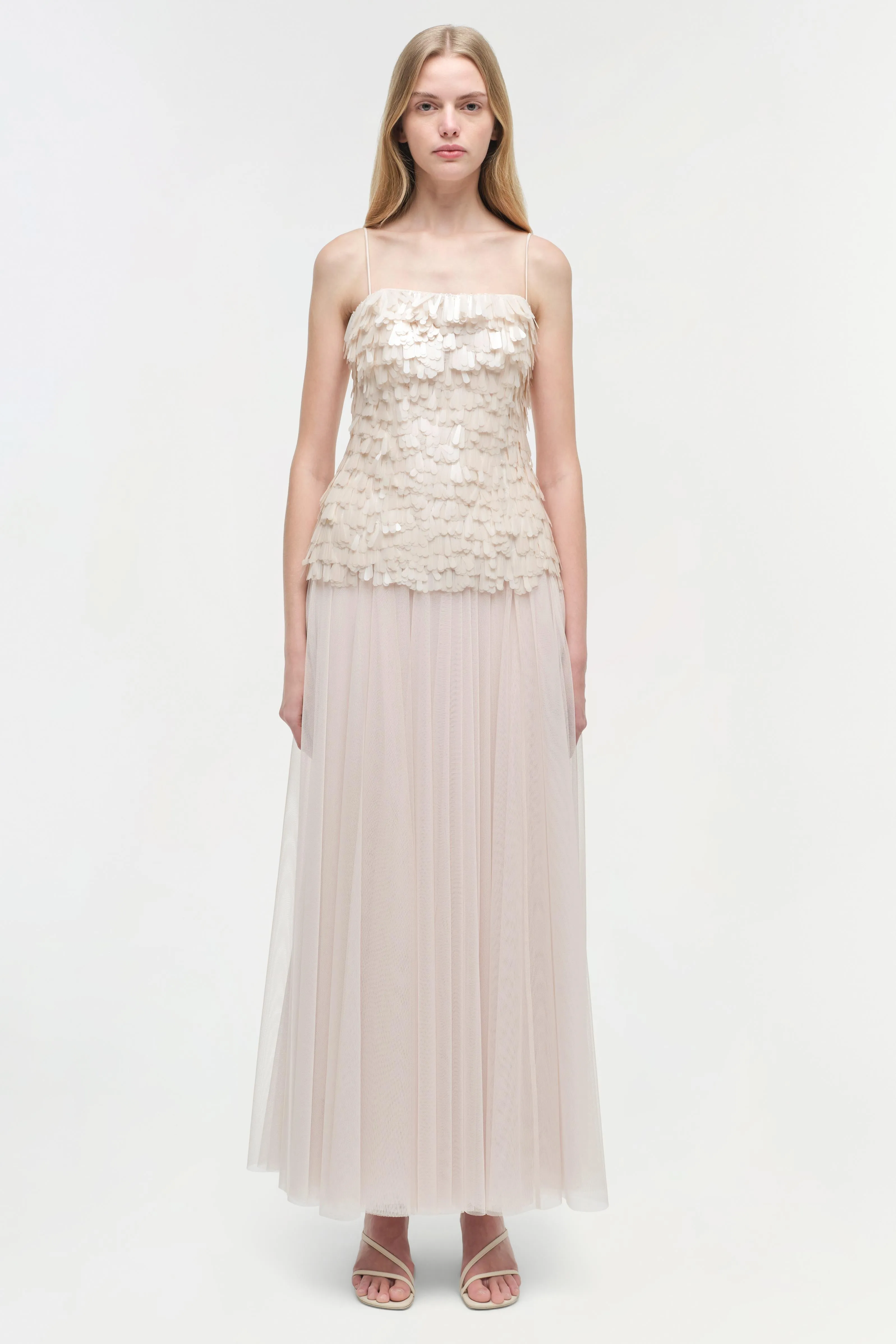 Maxine Sequin Midi Dress sold by Jonathan Simkhai product image thumbnail 2