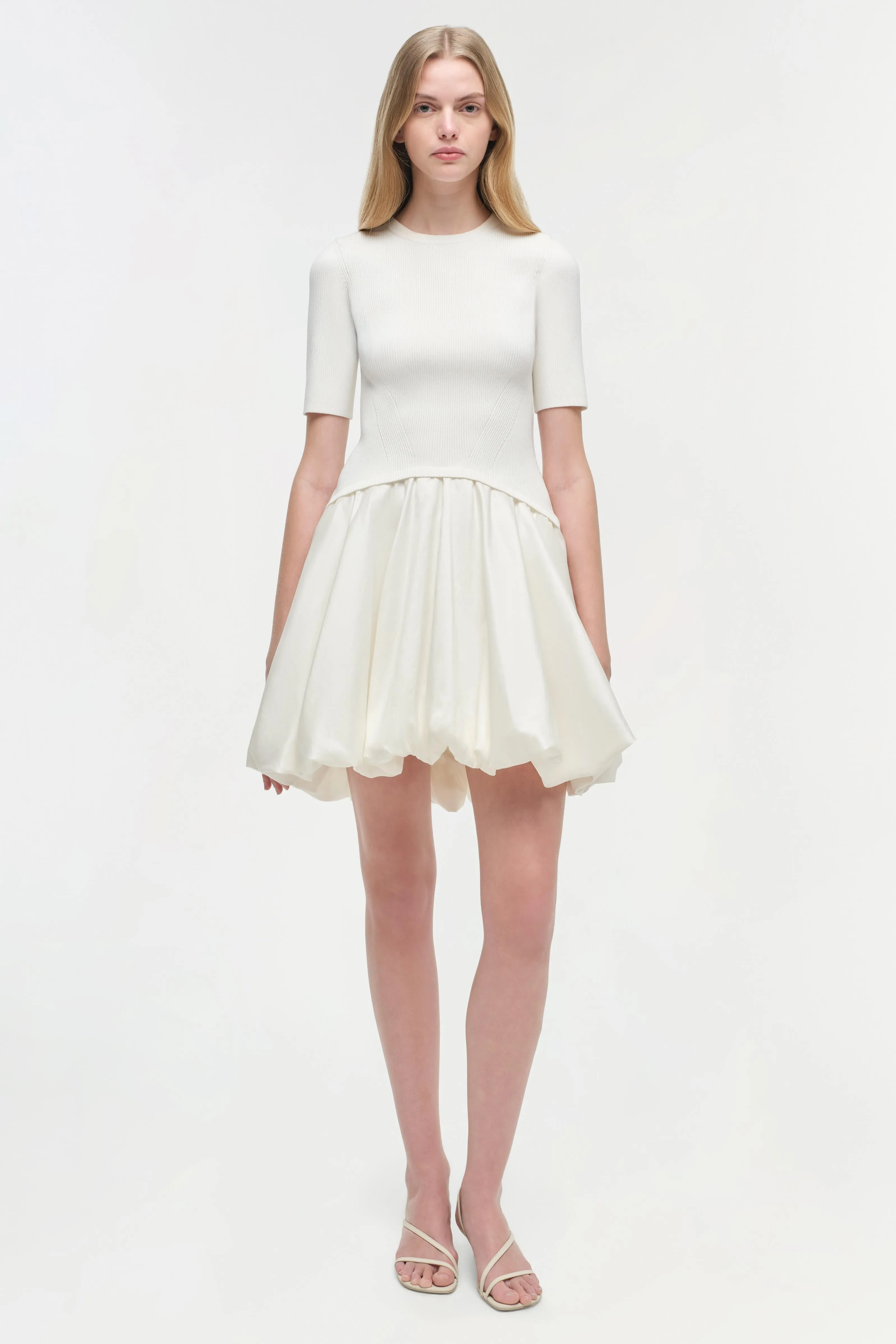 Kenny Combo Mini Dress sold by Jonathan Simkhai product image thumbnail 2