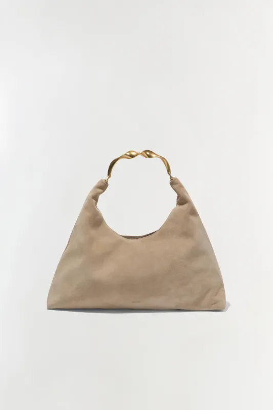 Nixi Suede Hobo Bag sold by Jonathan Simkhai