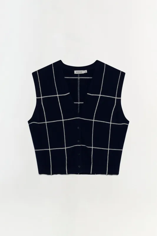 Rozzi Cashmere Vest sold by Jonathan Simkhai