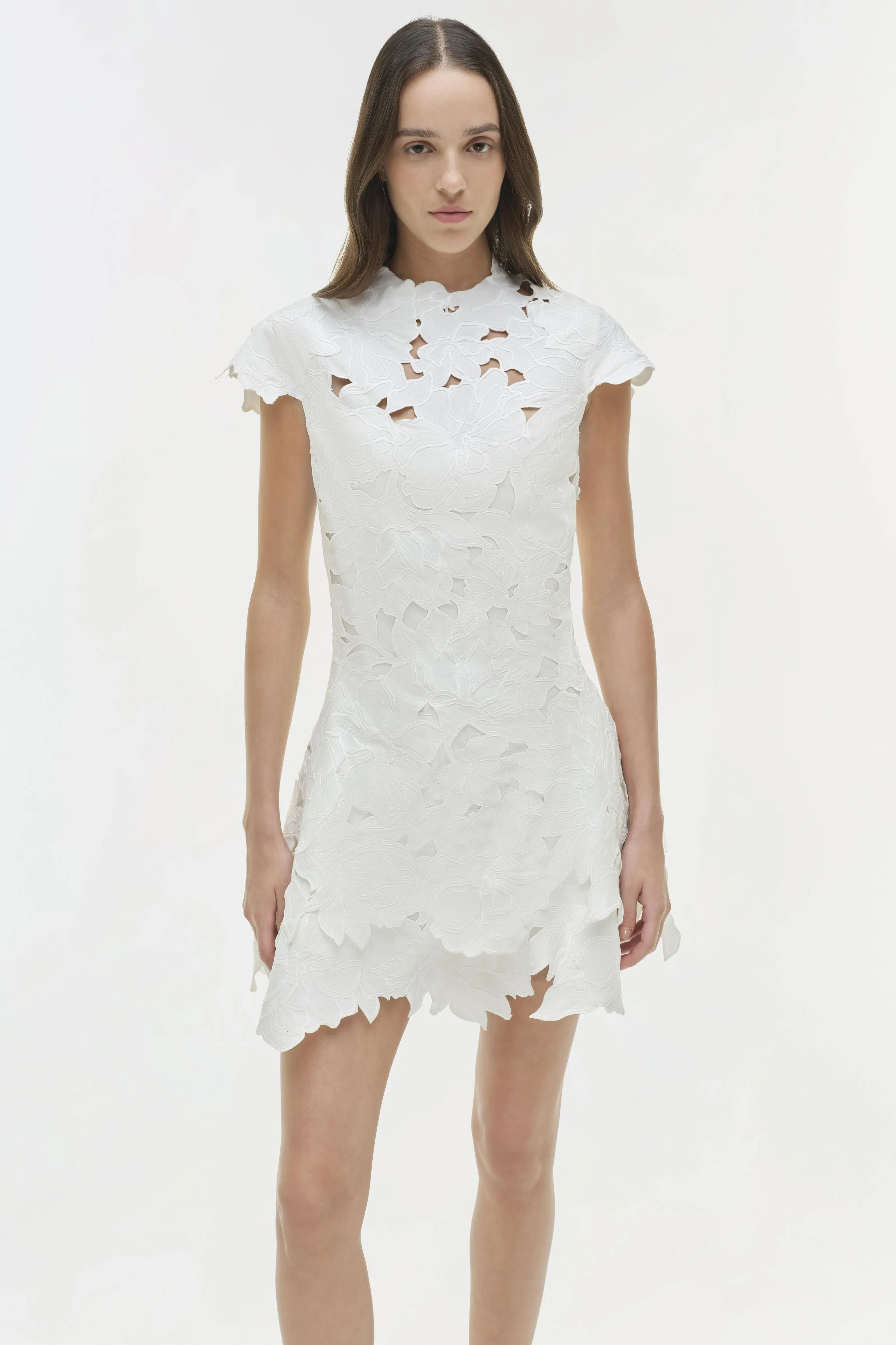 Holloway Embroidered Mini Dress sold by Jonathan Simkhai product image thumbnail 3