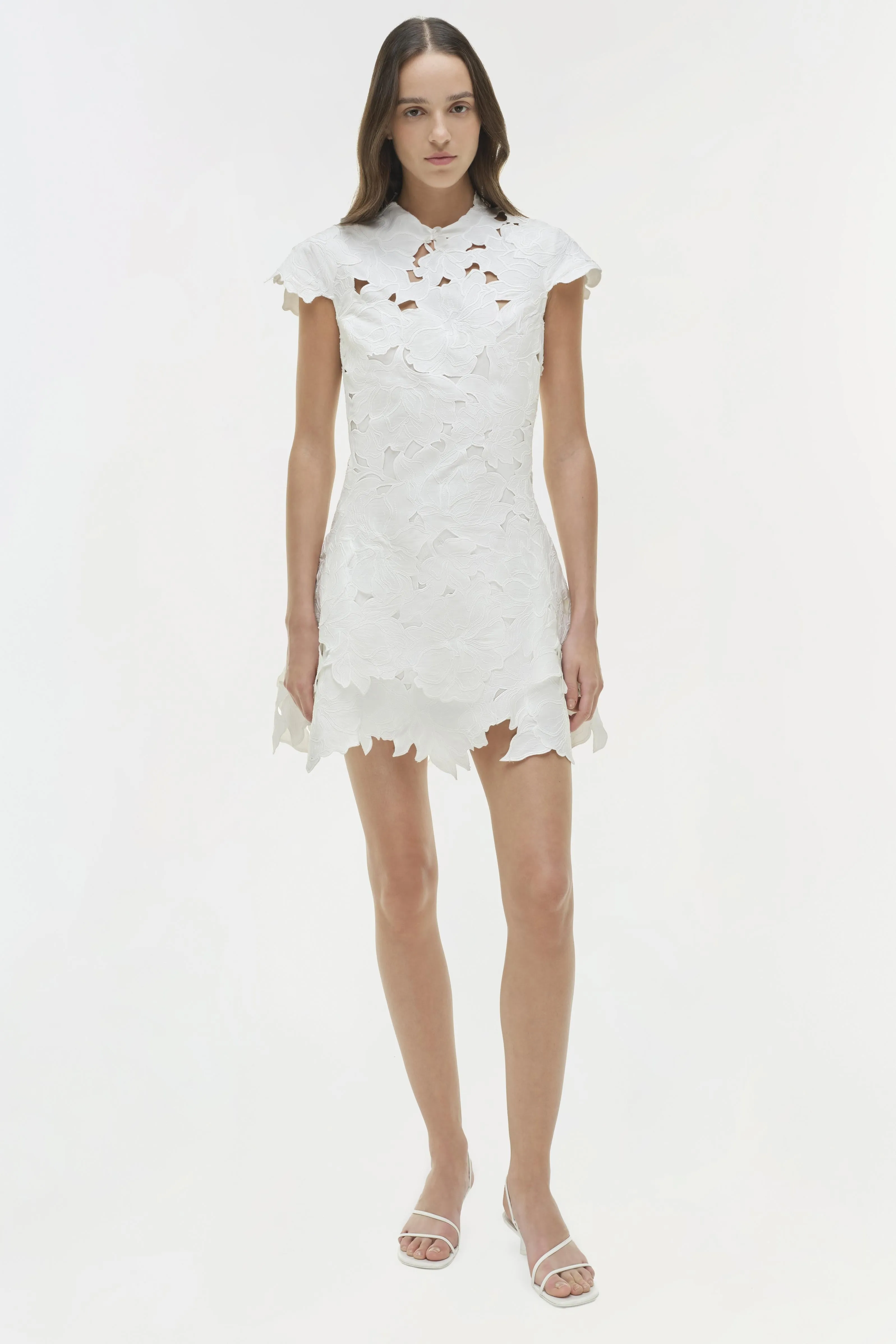Holloway Embroidered Mini Dress sold by Jonathan Simkhai product image thumbnail 2