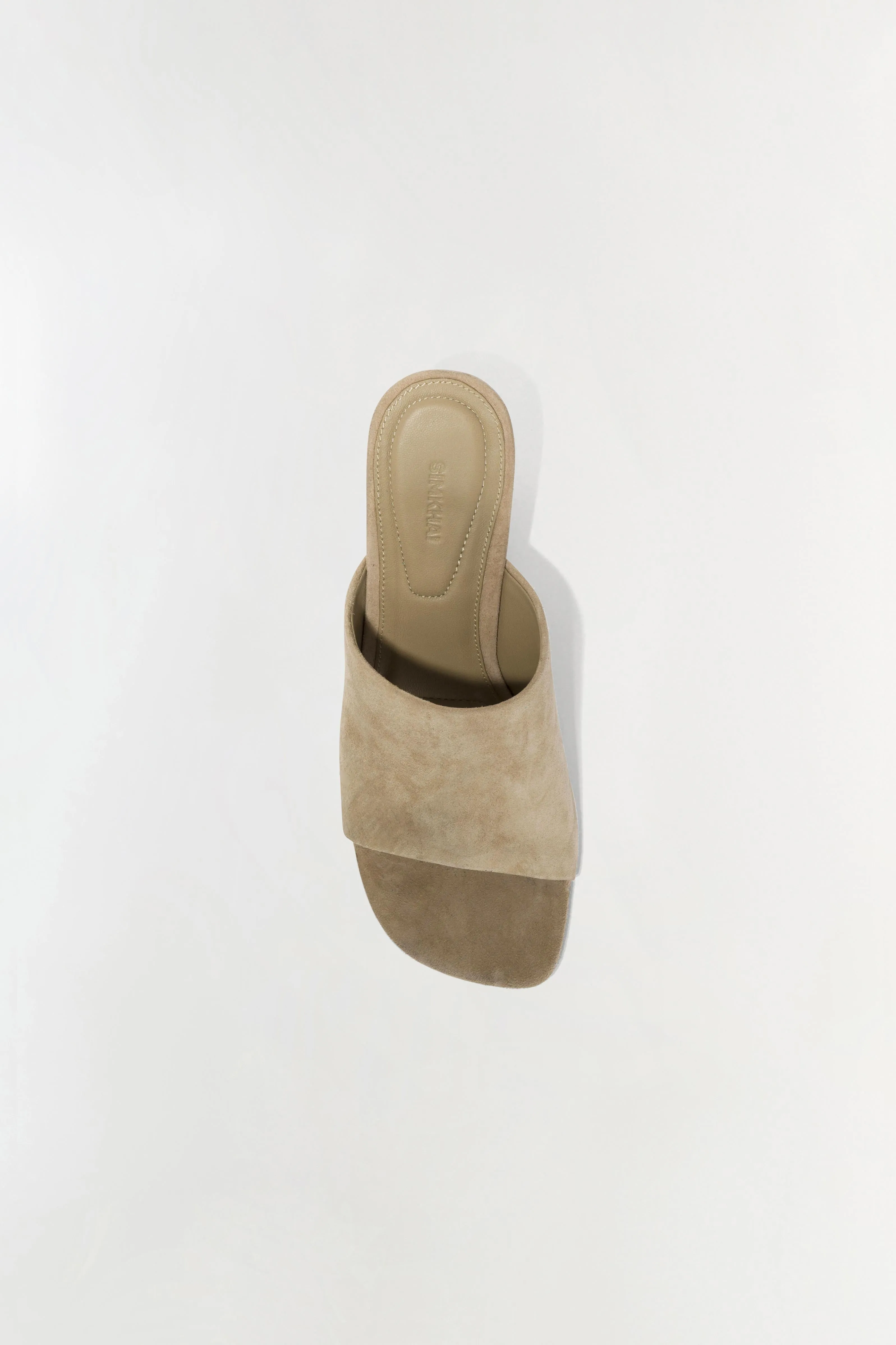 Shadow Mule Suede Sandal sold by Jonathan Simkhai product image thumbnail 3