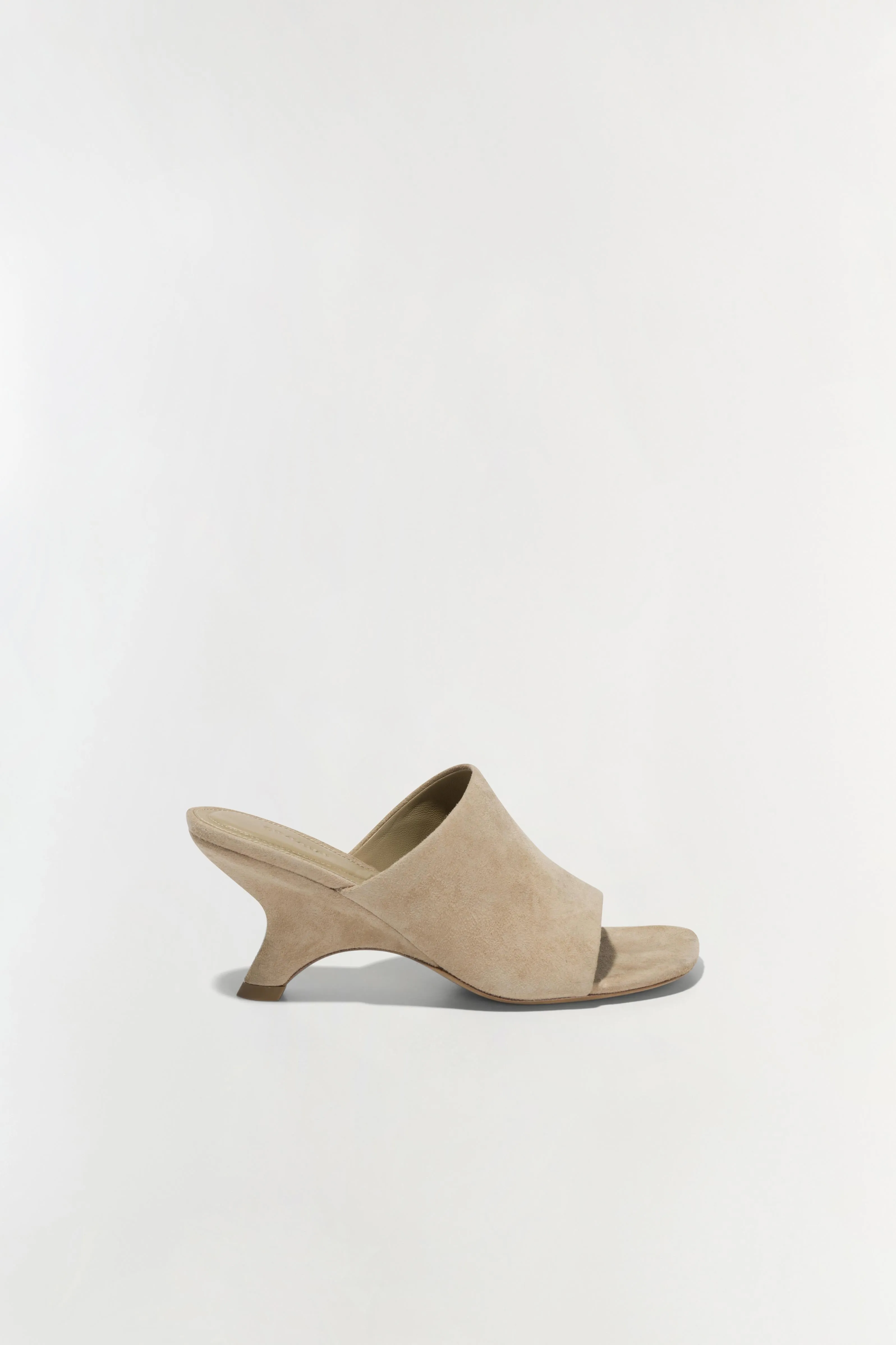 Shadow Mule Suede Sandal sold by Jonathan Simkhai