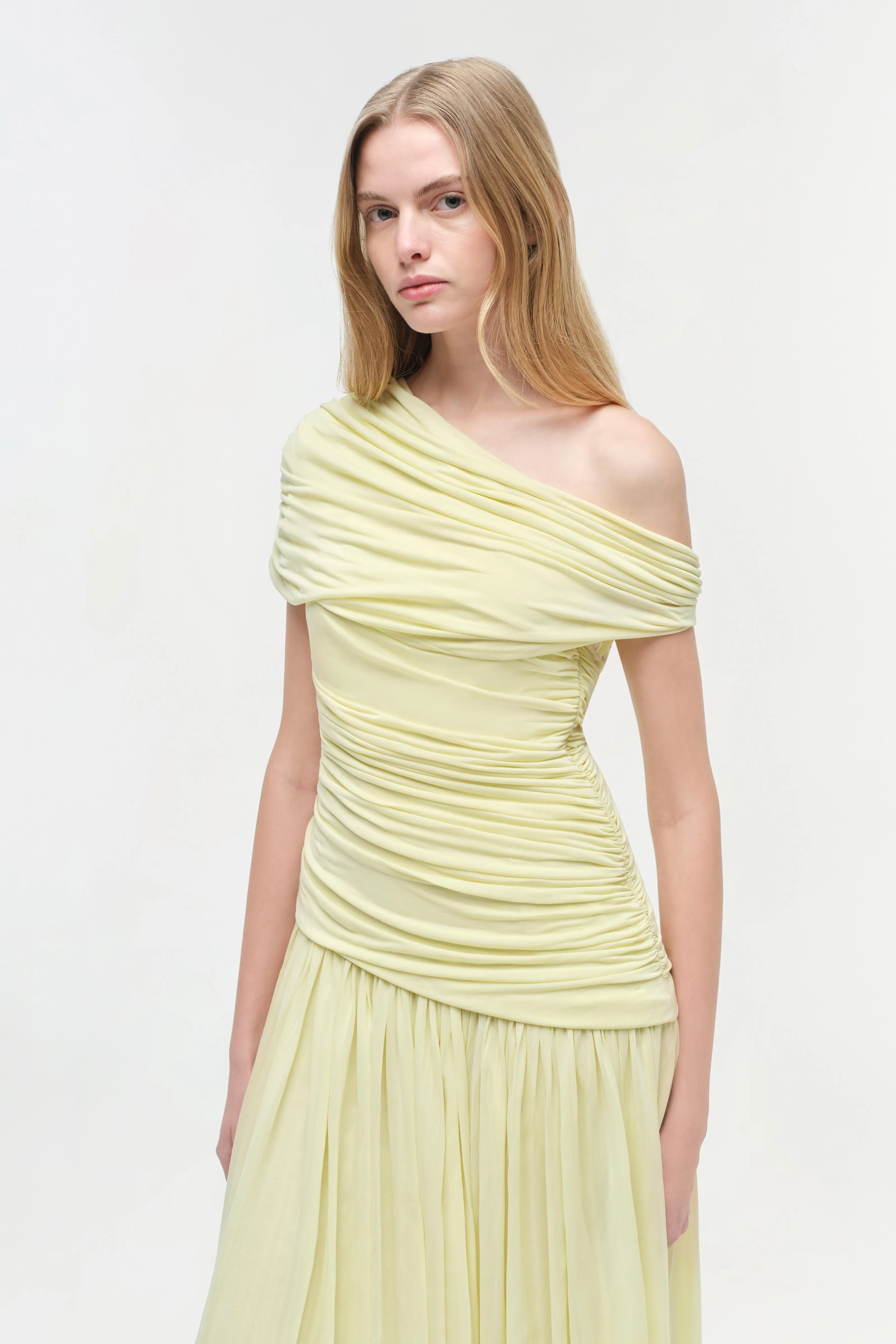 Rhiannon Jersey Midi Dress sold by Jonathan Simkhai product image thumbnail 3