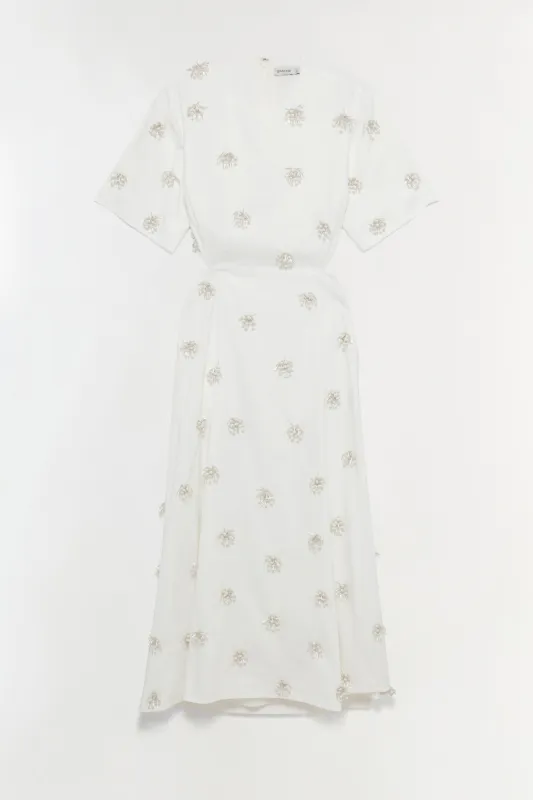Starla Embellished Midi Dress sold by Jonathan Simkhai