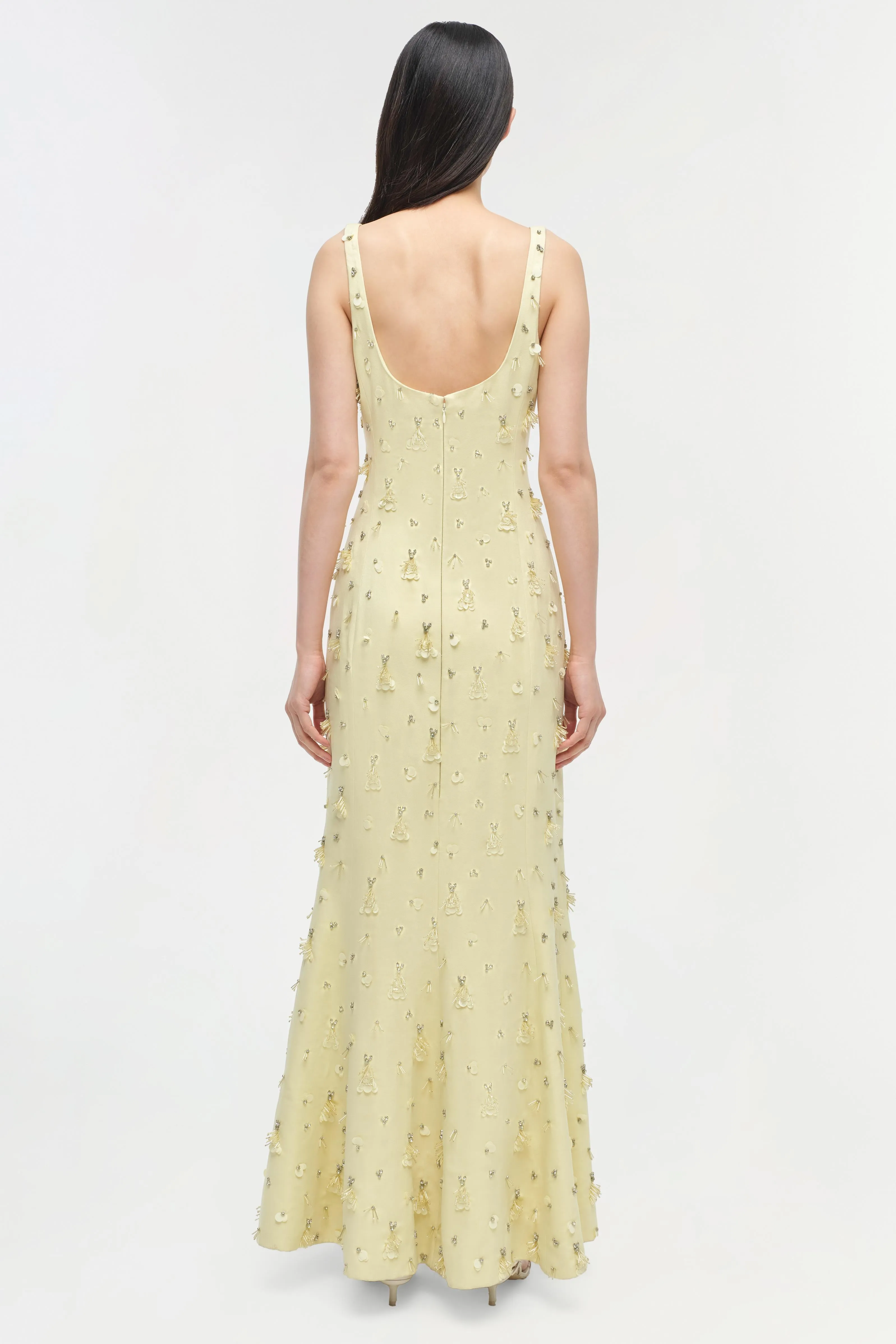 Briella Embellished Gown sold by Jonathan Simkhai product image thumbnail 5