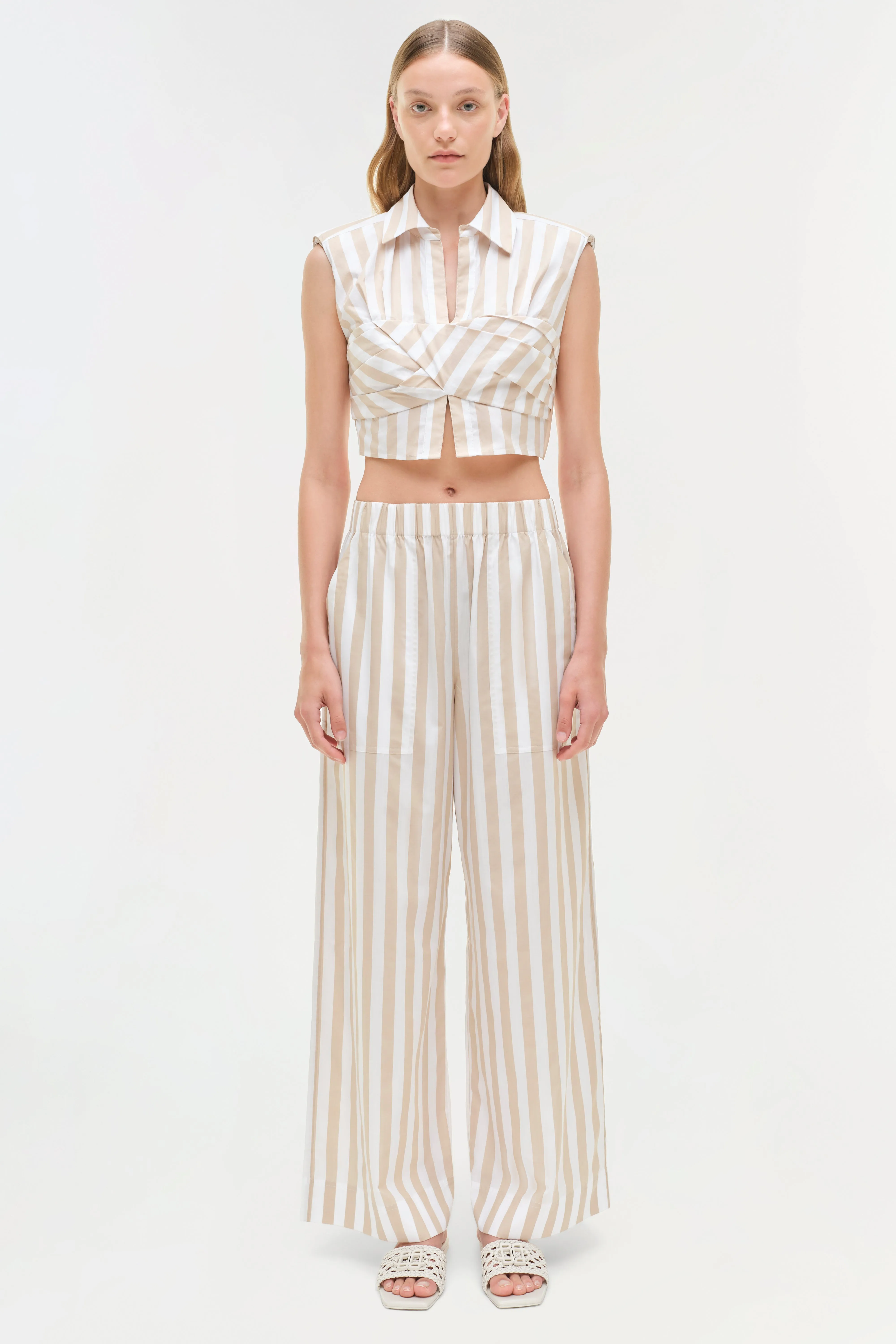 Arden Cotton Pant sold by Jonathan Simkhai product image thumbnail 2