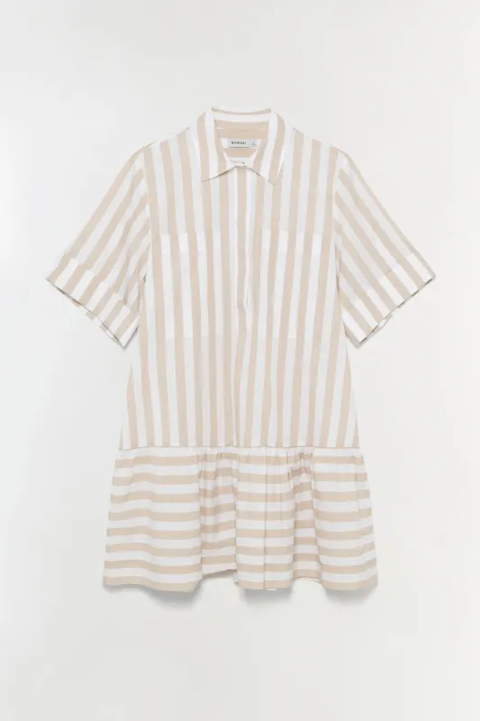 Cris Cotton Mini Shirt Dress made by Jonathan Simkhai