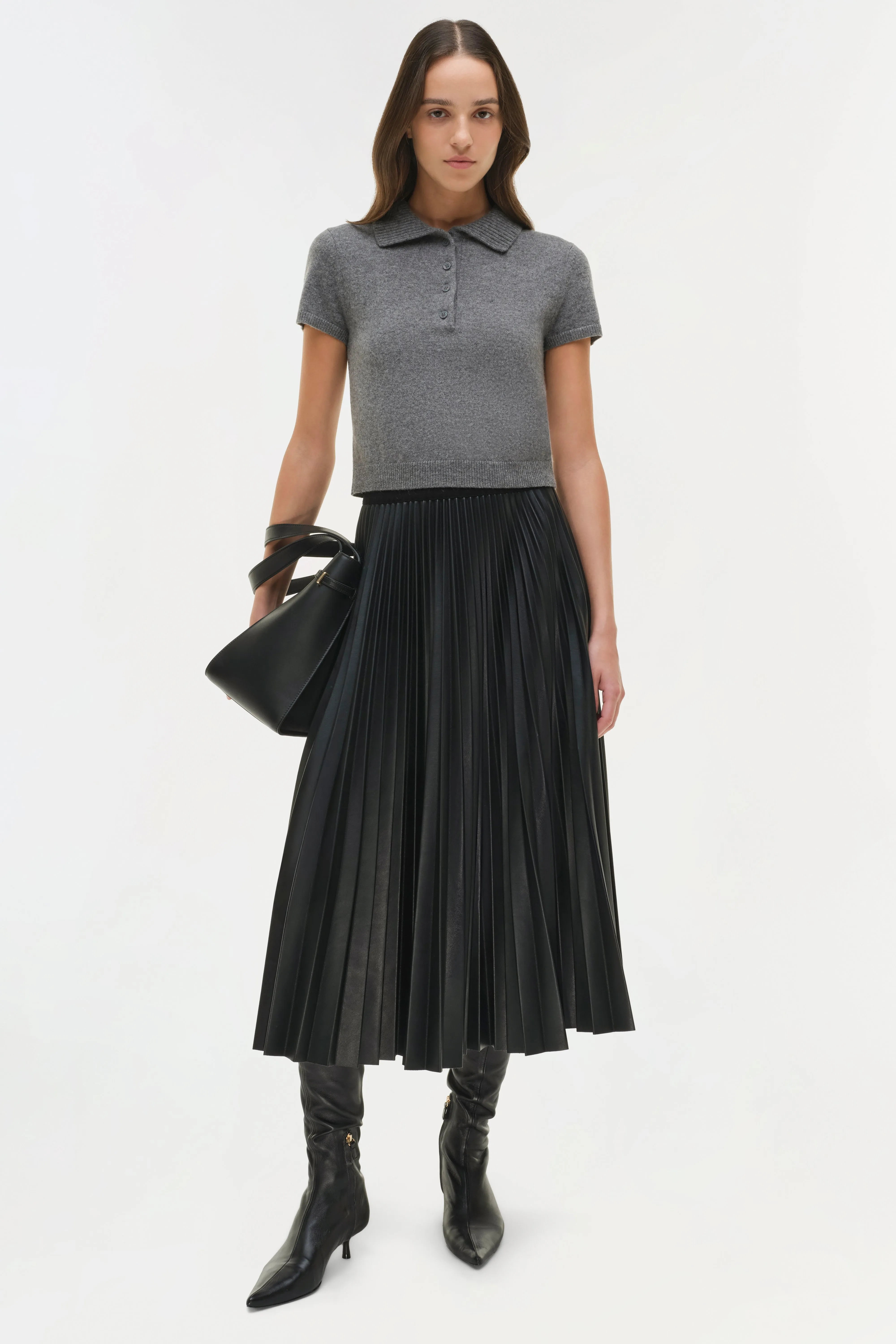 Twila Cashmere Polo sold by Jonathan Simkhai product image thumbnail 2