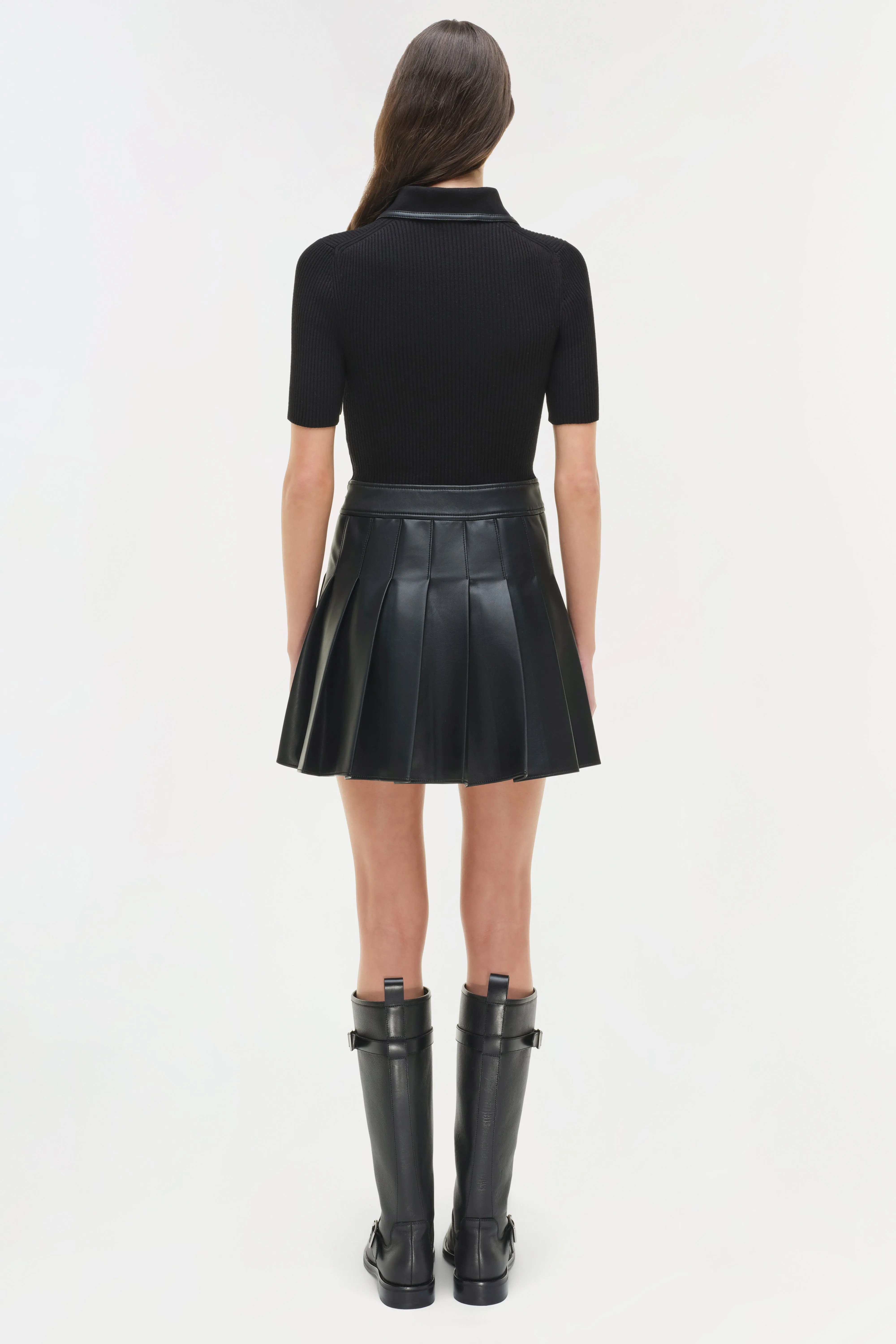 Linnie Knit Combo Midi Dress sold by Jonathan Simkhai product image thumbnail 5