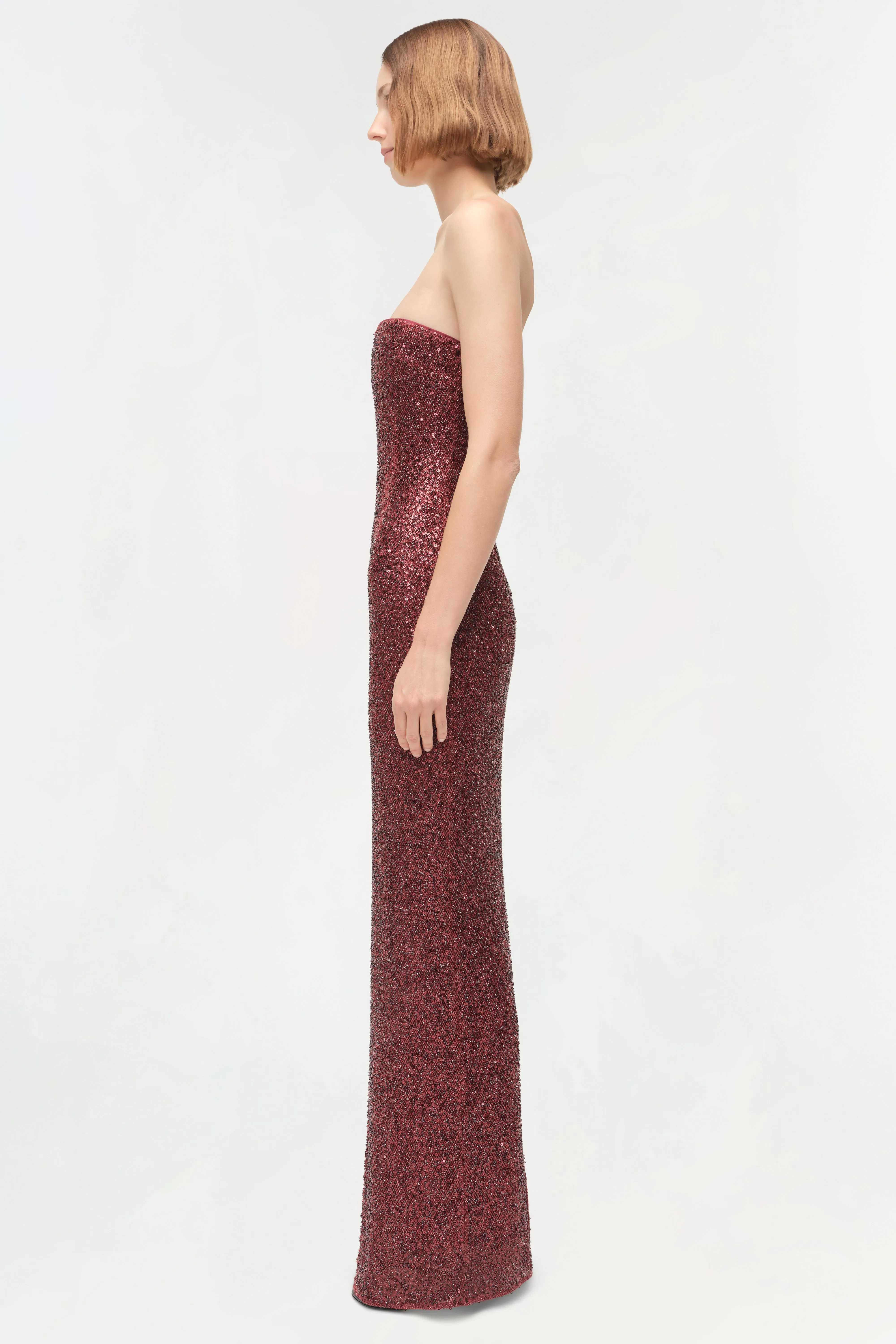 Xyla Sequin Gown sold by Jonathan Simkhai product image thumbnail 4
