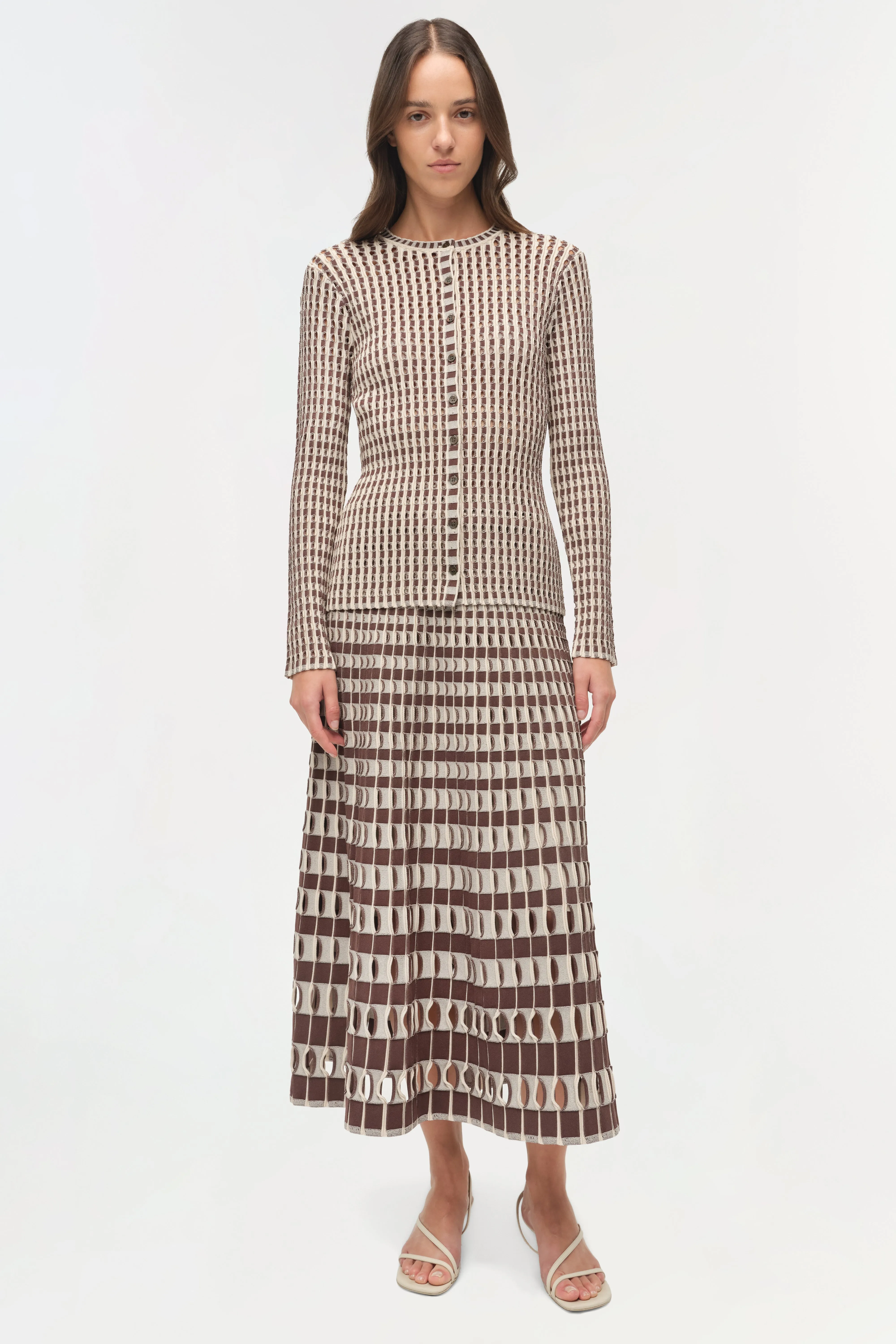 Gracen Knit Cardigan sold by Jonathan Simkhai product image thumbnail 2