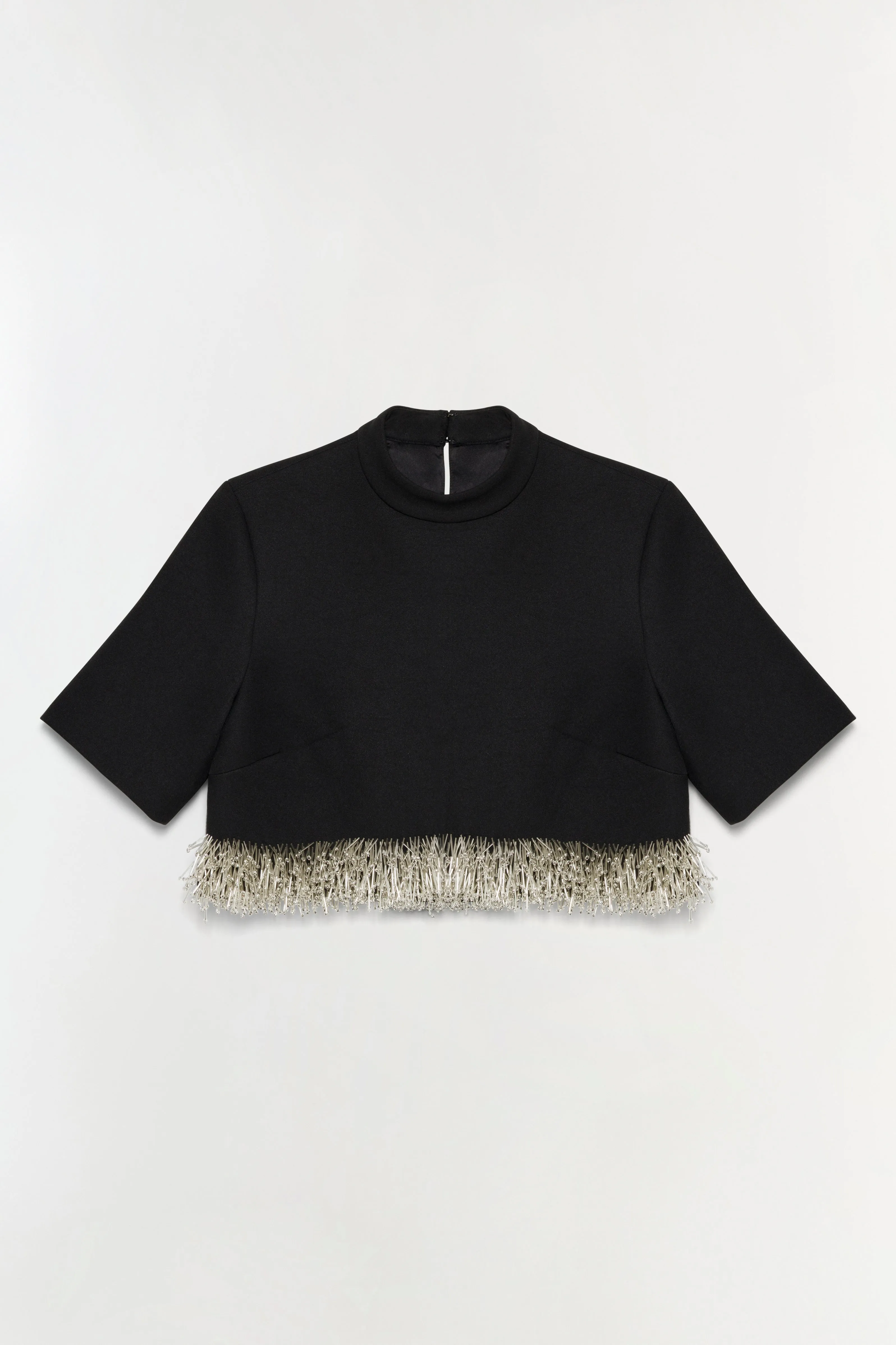 Jalen Embellished Cropped Top sold by Jonathan Simkhai