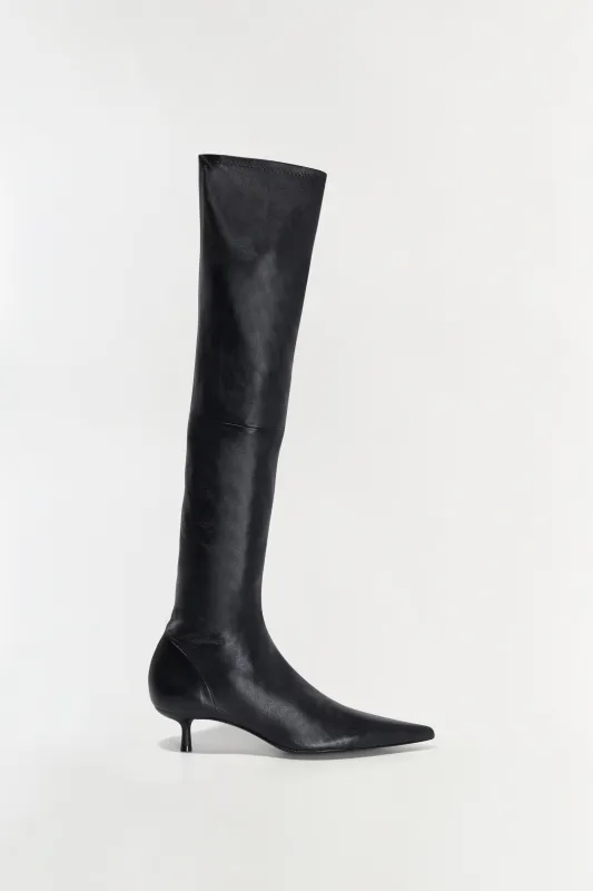 Joni Leather Over-The-Knee Boot sold by Jonathan Simkhai