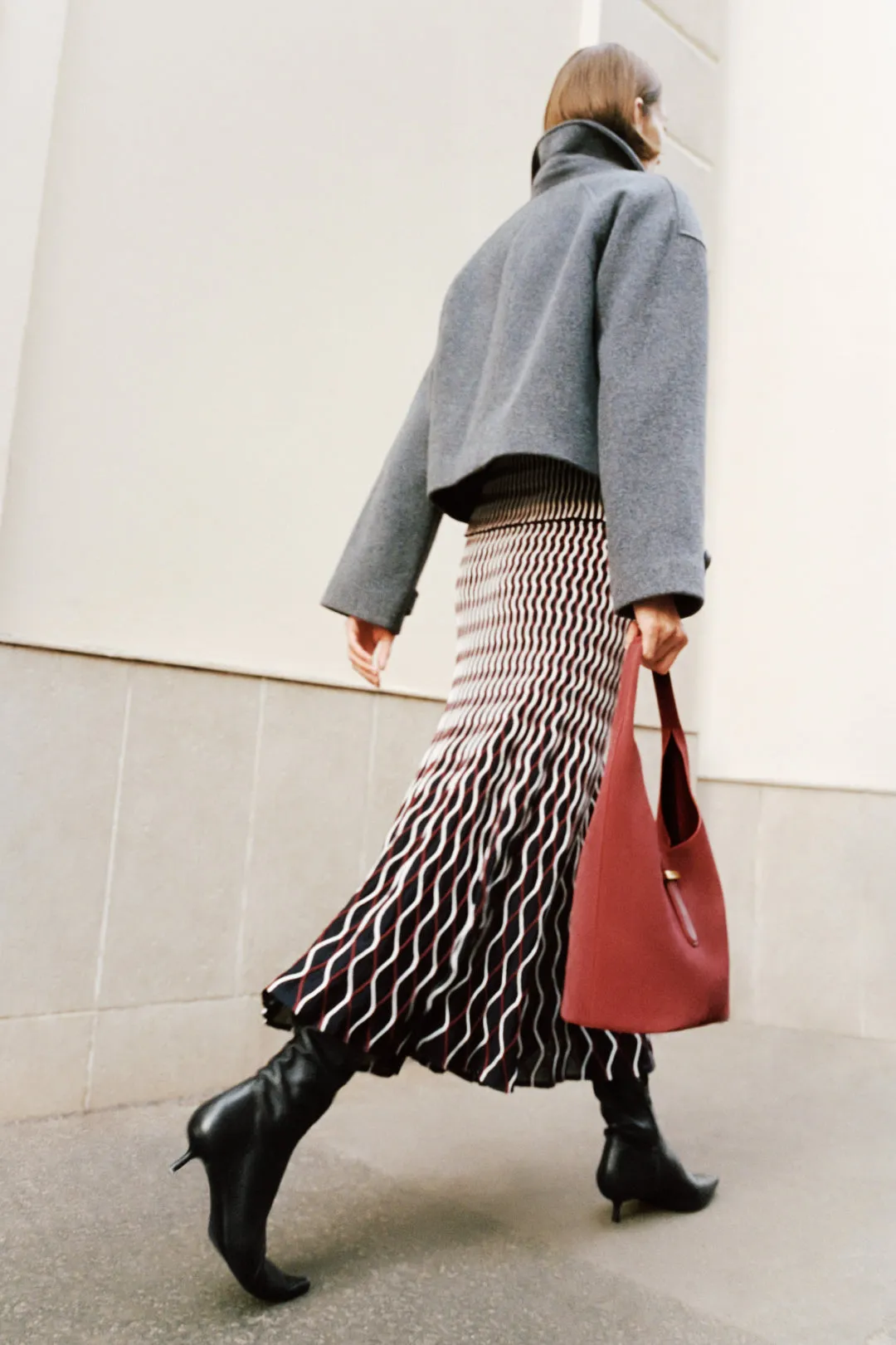 Khai Suede Hobo Bag sold by Jonathan Simkhai product image thumbnail 2