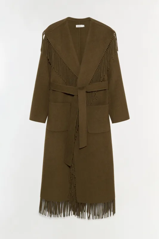 Carrie Fringe Coat made by Jonathan Simkhai