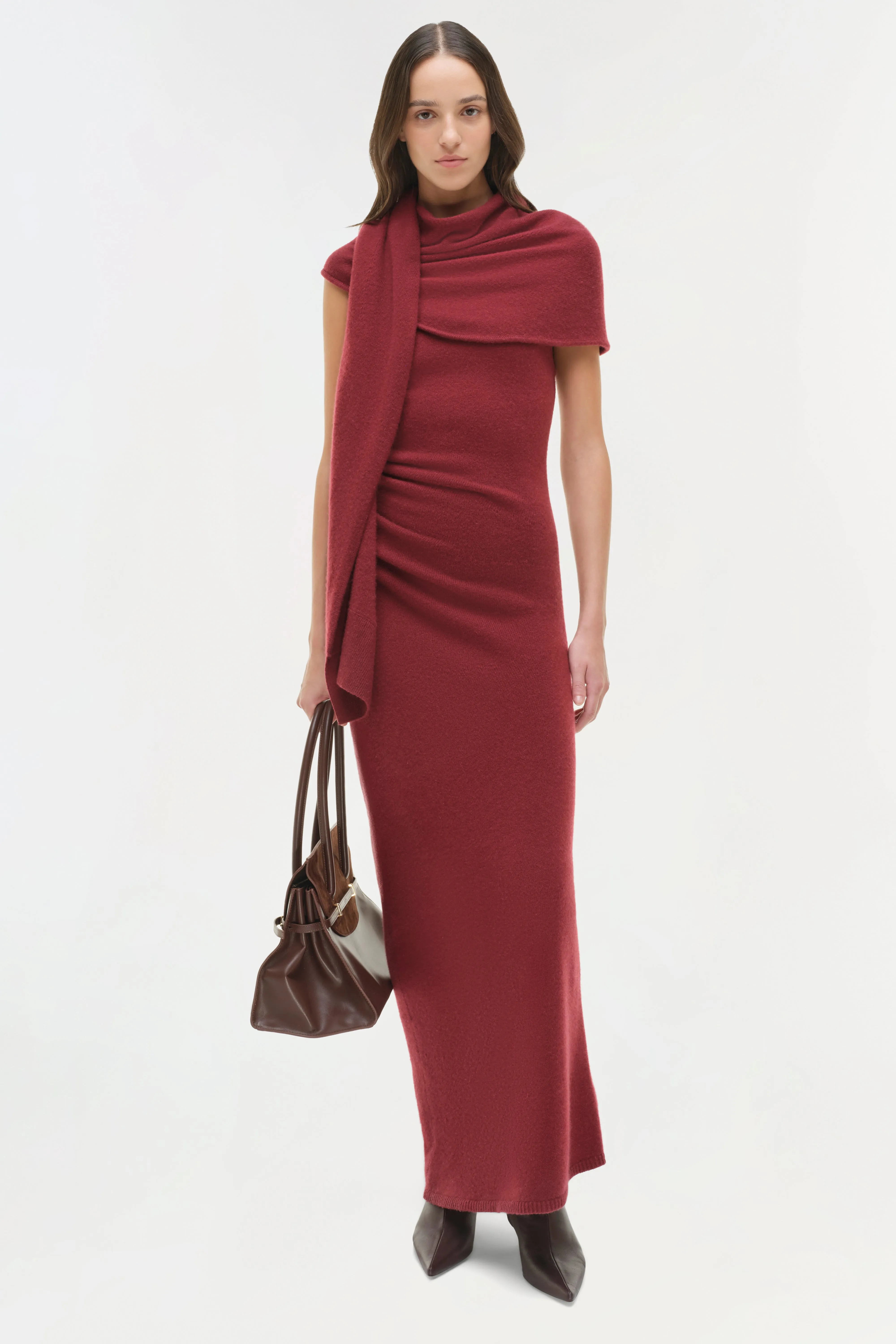 Hathaway Wool Cashmere Midi Dress sold by Jonathan Simkhai product image thumbnail 2
