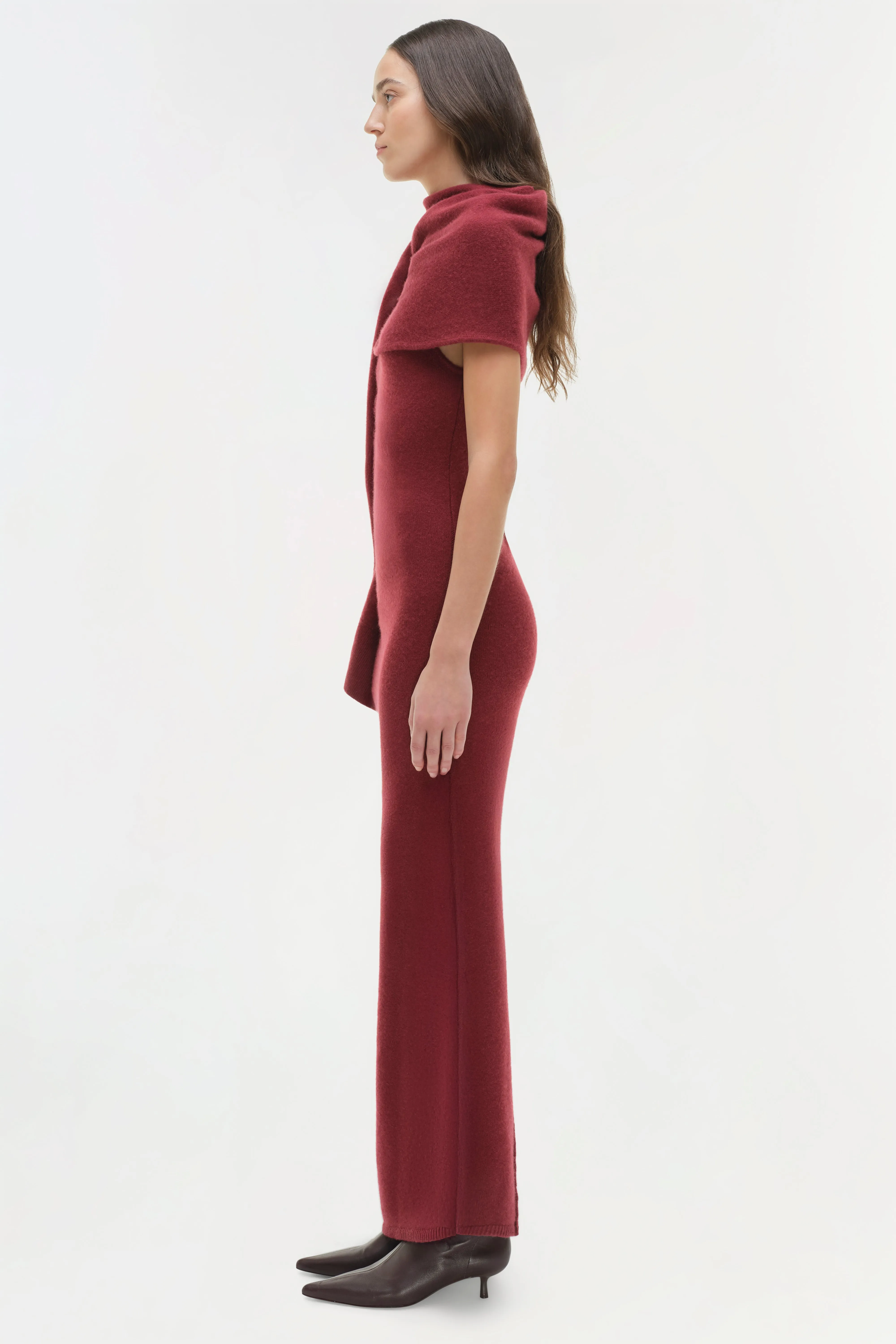 Hathaway Wool Cashmere Midi Dress sold by Jonathan Simkhai product image thumbnail 4