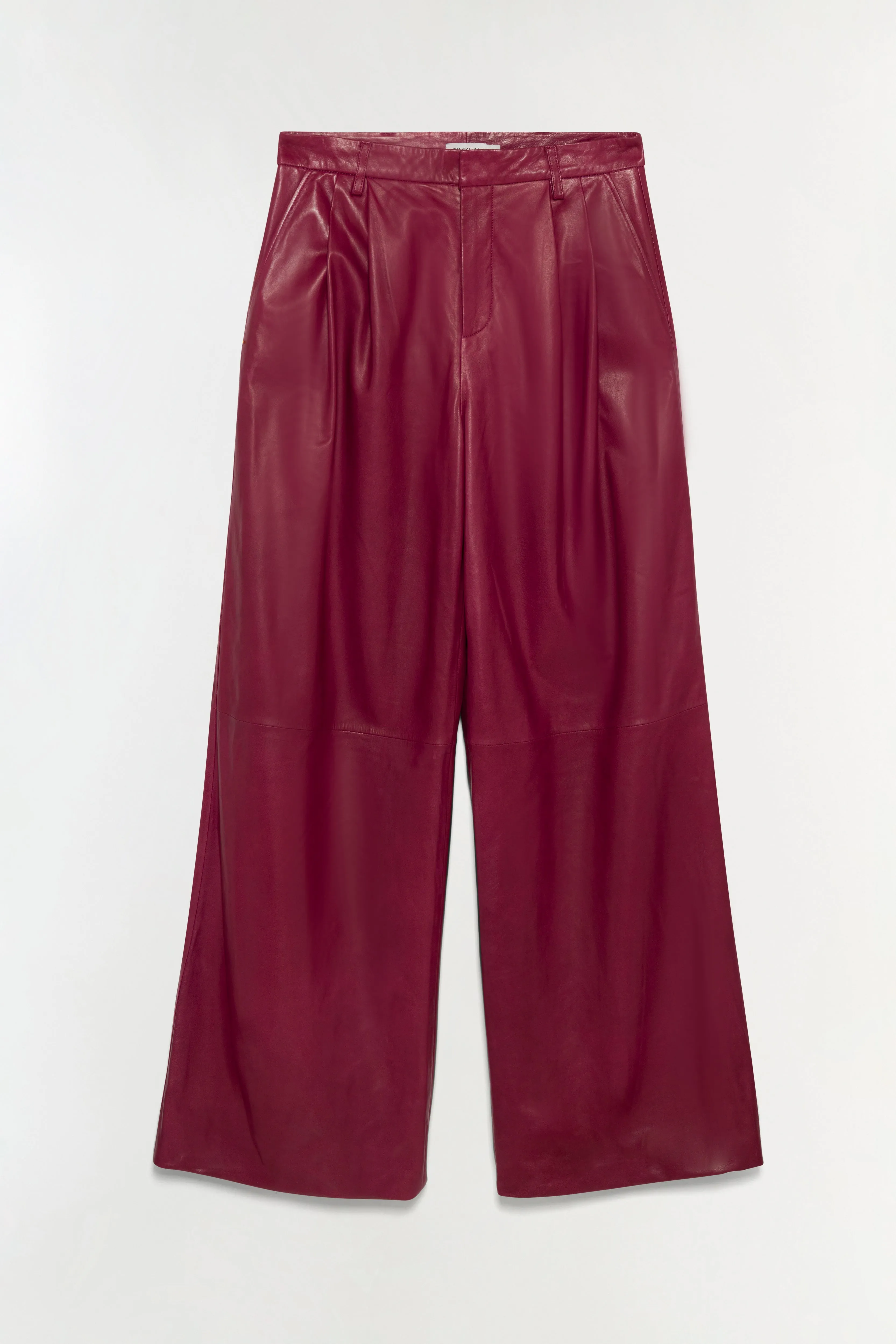 Kobie Wide Leg Leather Pant sold by Jonathan Simkhai