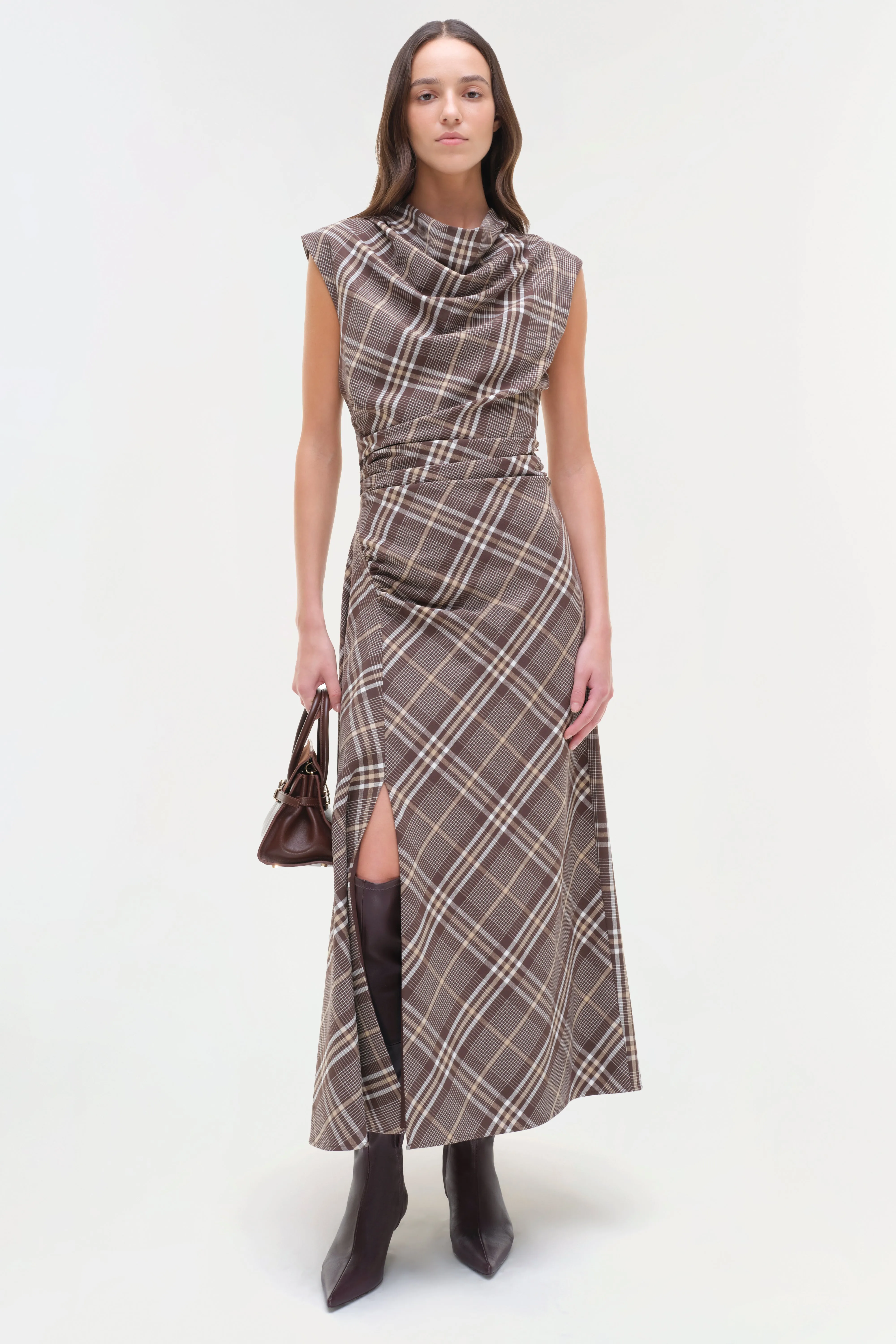 Burke Draped Midi Dress sold by Jonathan Simkhai product image thumbnail 2