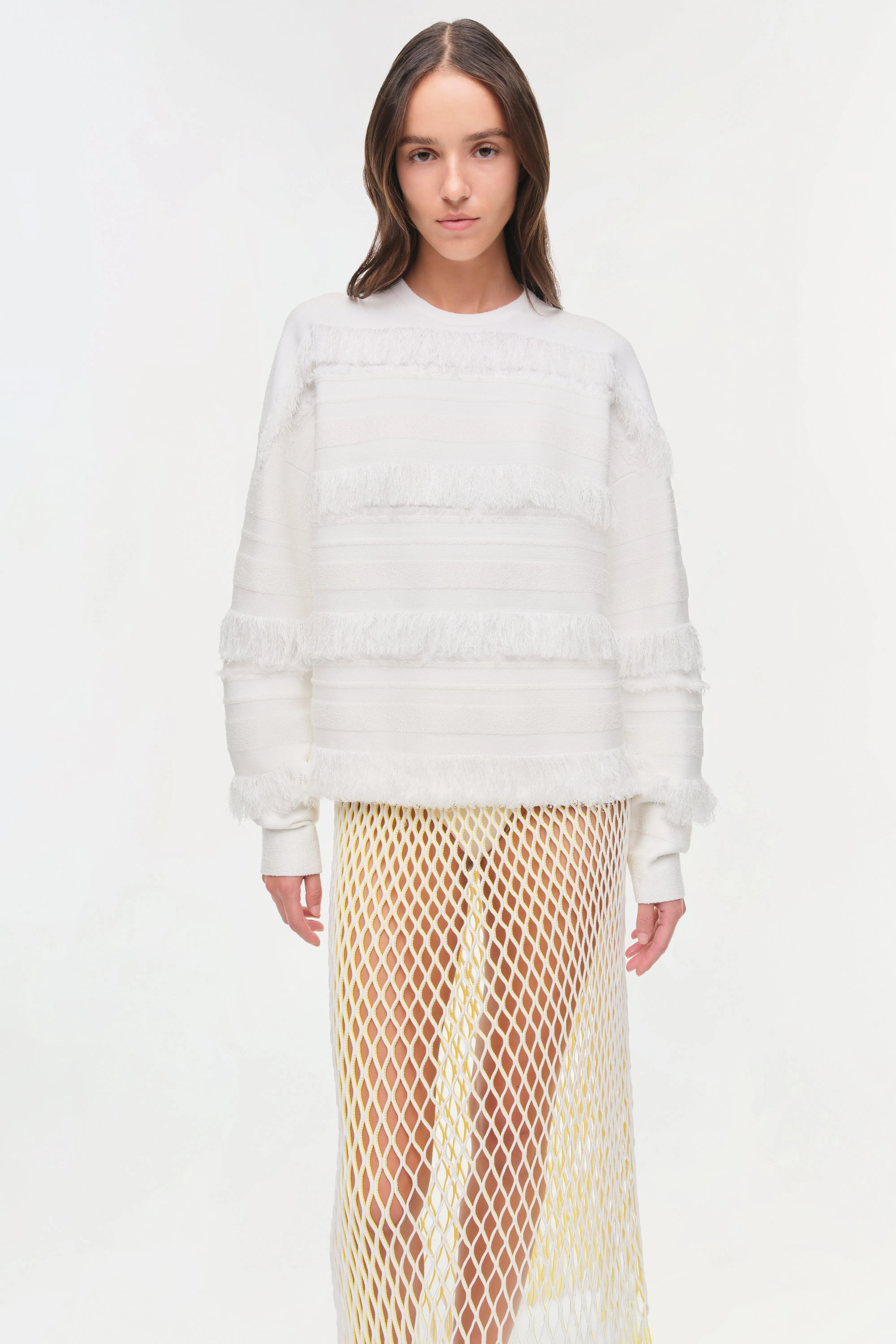 Aldridge Knit Midi Skirt sold by Jonathan Simkhai product image thumbnail 5