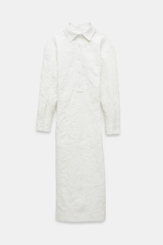 Carroway Leather Midi Dress made by Jonathan Simkhai