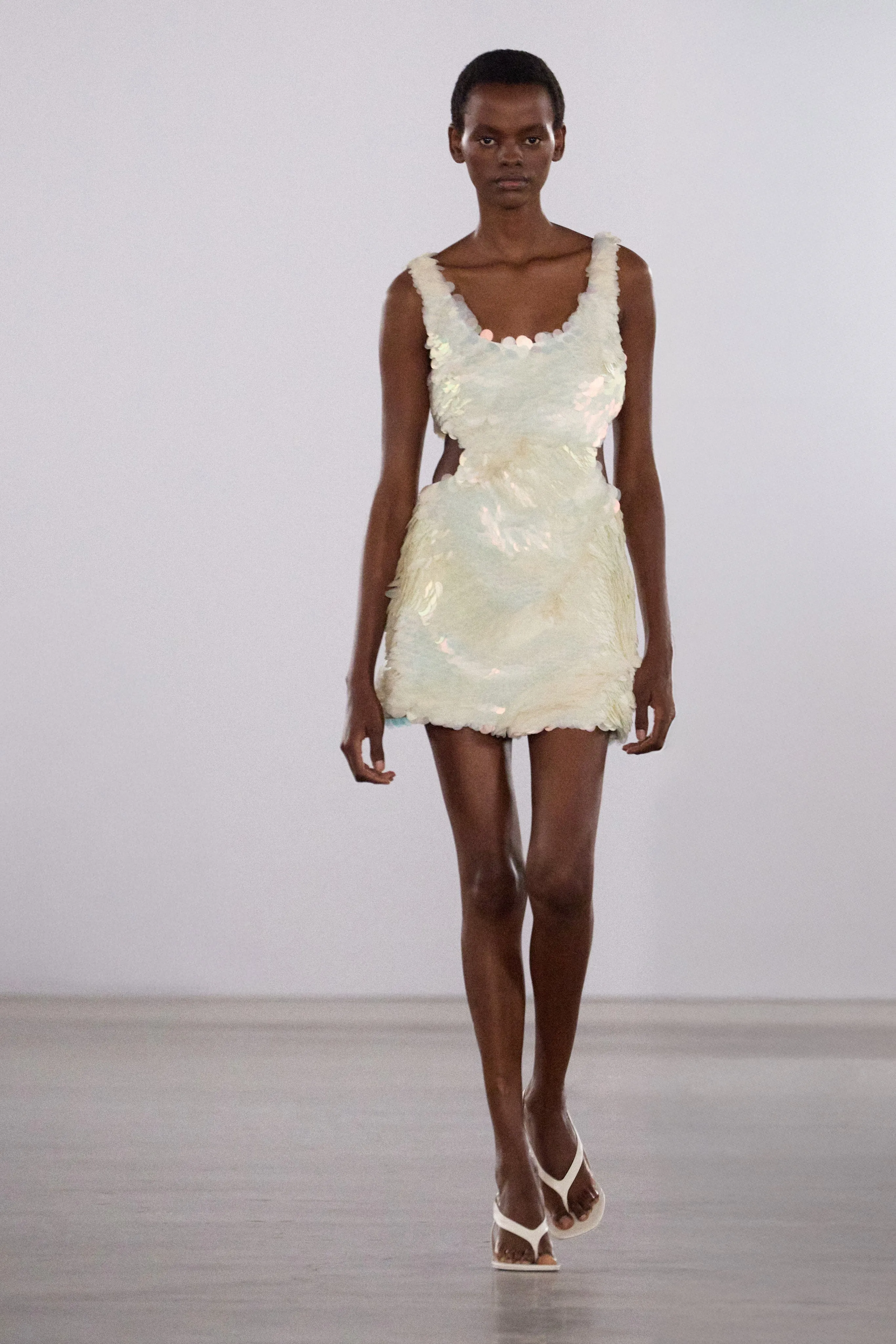 Emilie Sequin Mini Dress sold by Jonathan Simkhai product image thumbnail 2