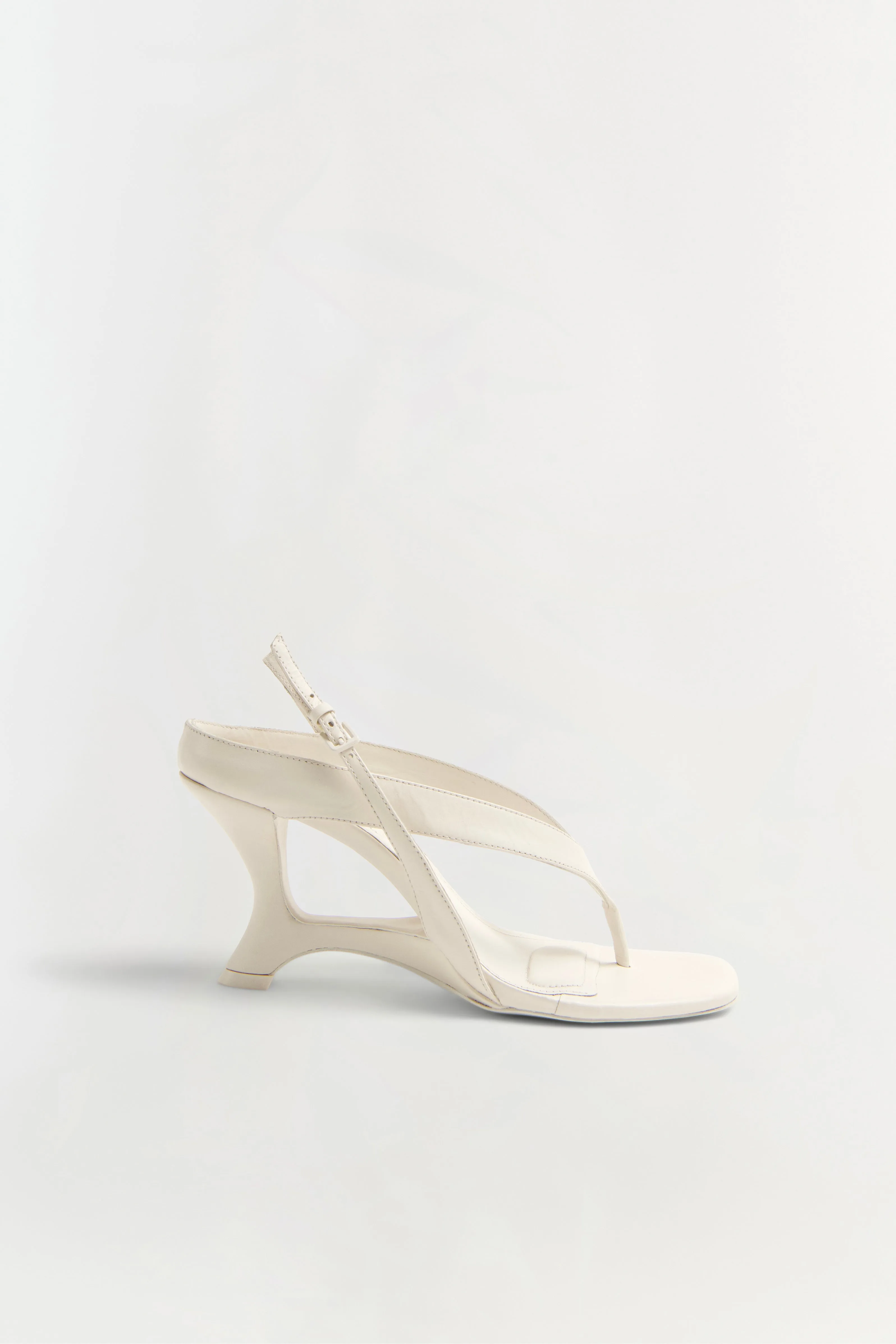 Darya Leather Wedge Thong Sandal sold by Jonathan Simkhai