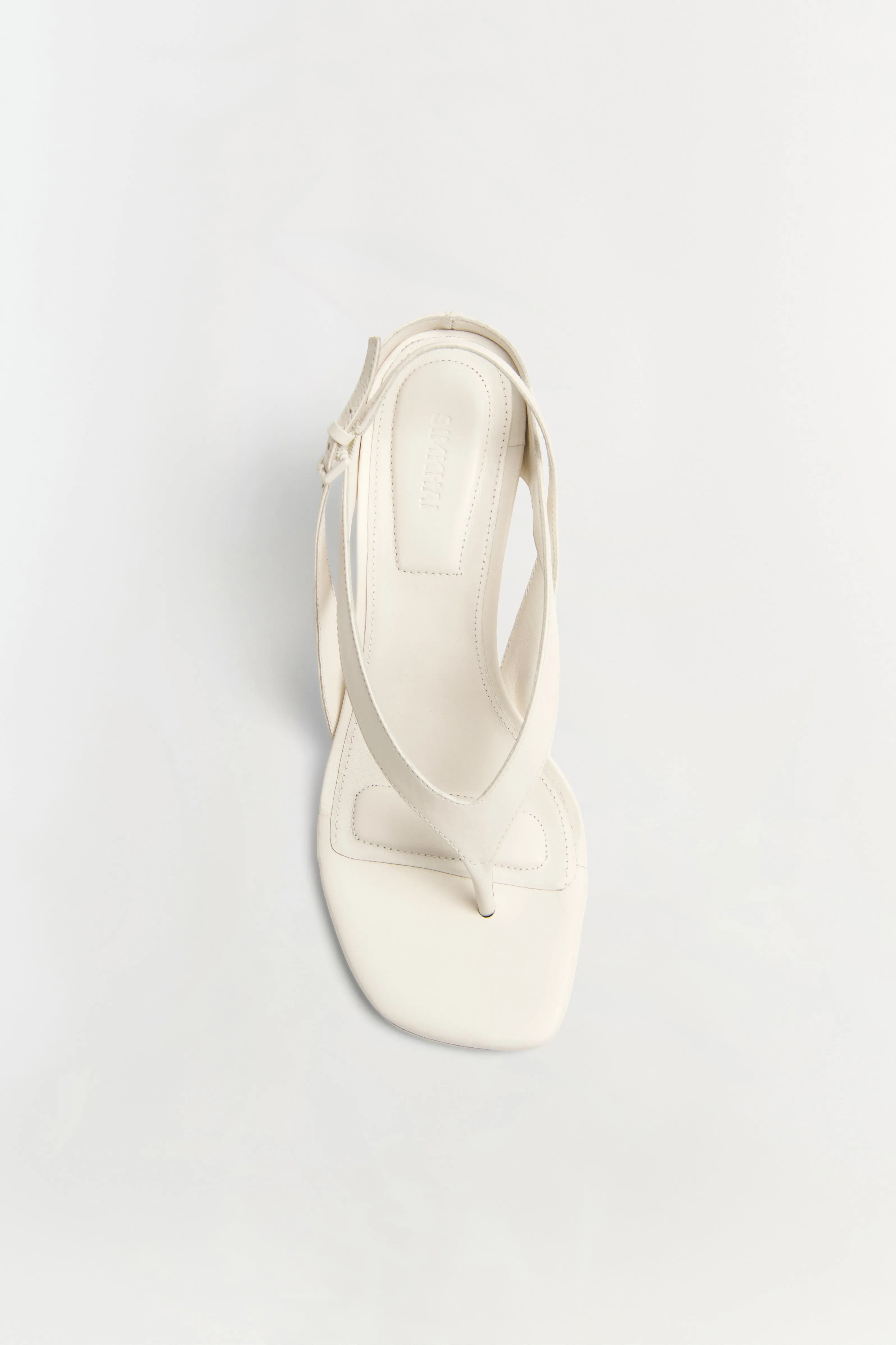 Darya Leather Wedge Thong Sandal sold by Jonathan Simkhai product image thumbnail 3