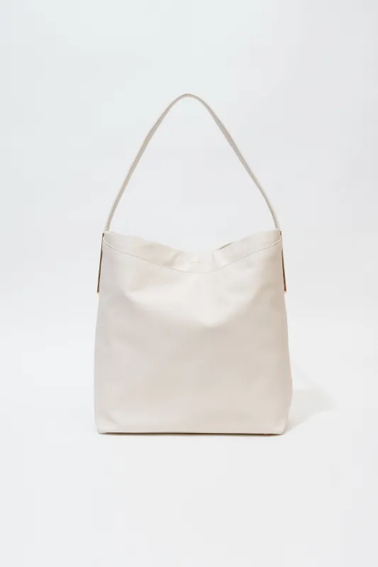 Wynn Large Leather Bucket Bag made by Jonathan Simkhai