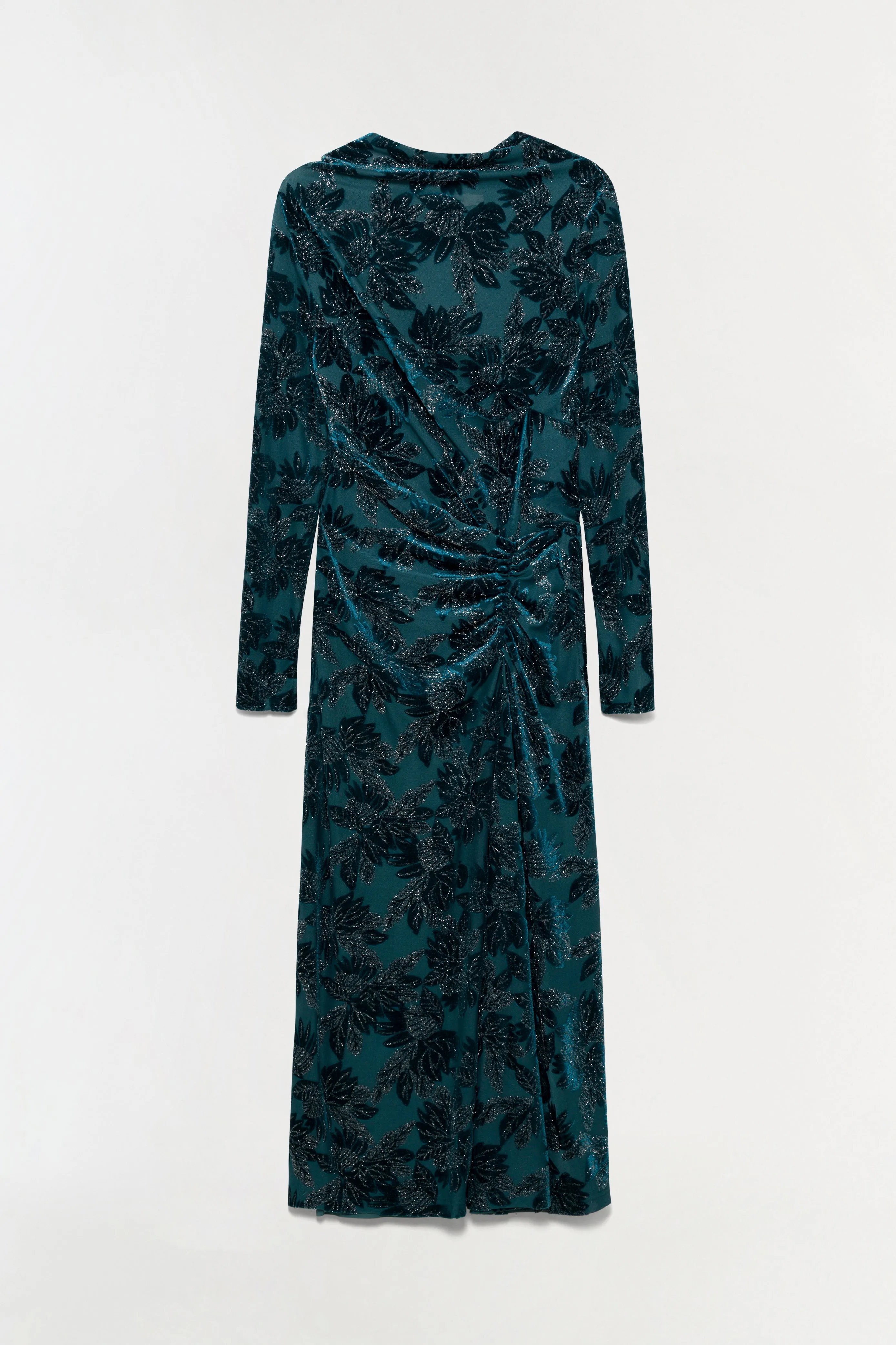 Ferrera Floral Velvet Midi Dress sold by Jonathan Simkhai