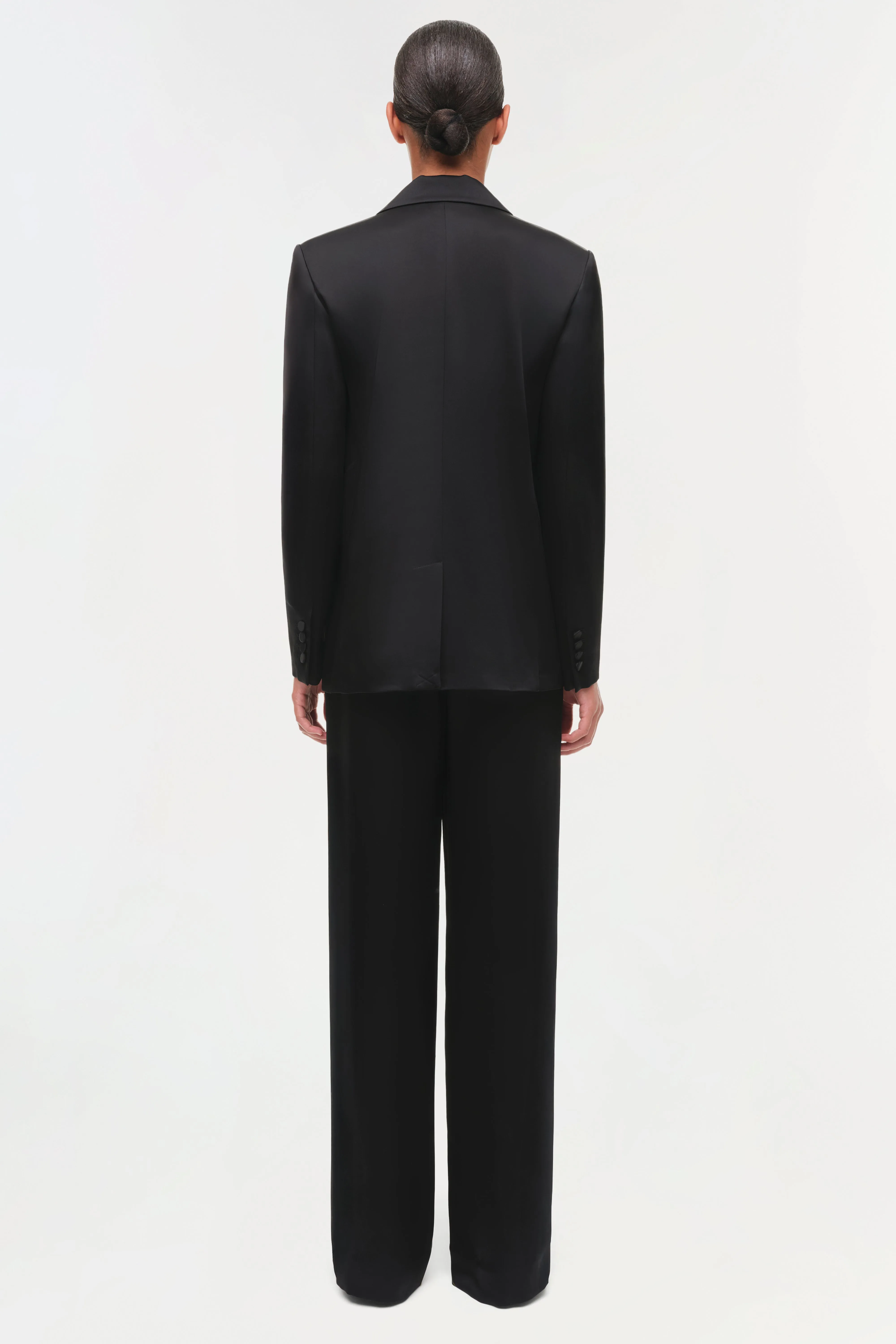 Norah Satin Blazer sold by Jonathan Simkhai product image thumbnail 5