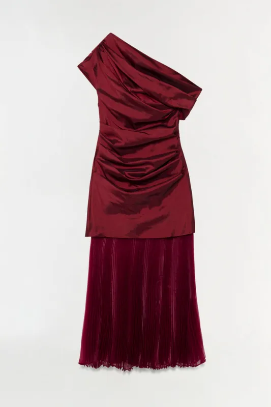 Ammalie Taffeta Midi Dress sold by Jonathan Simkhai