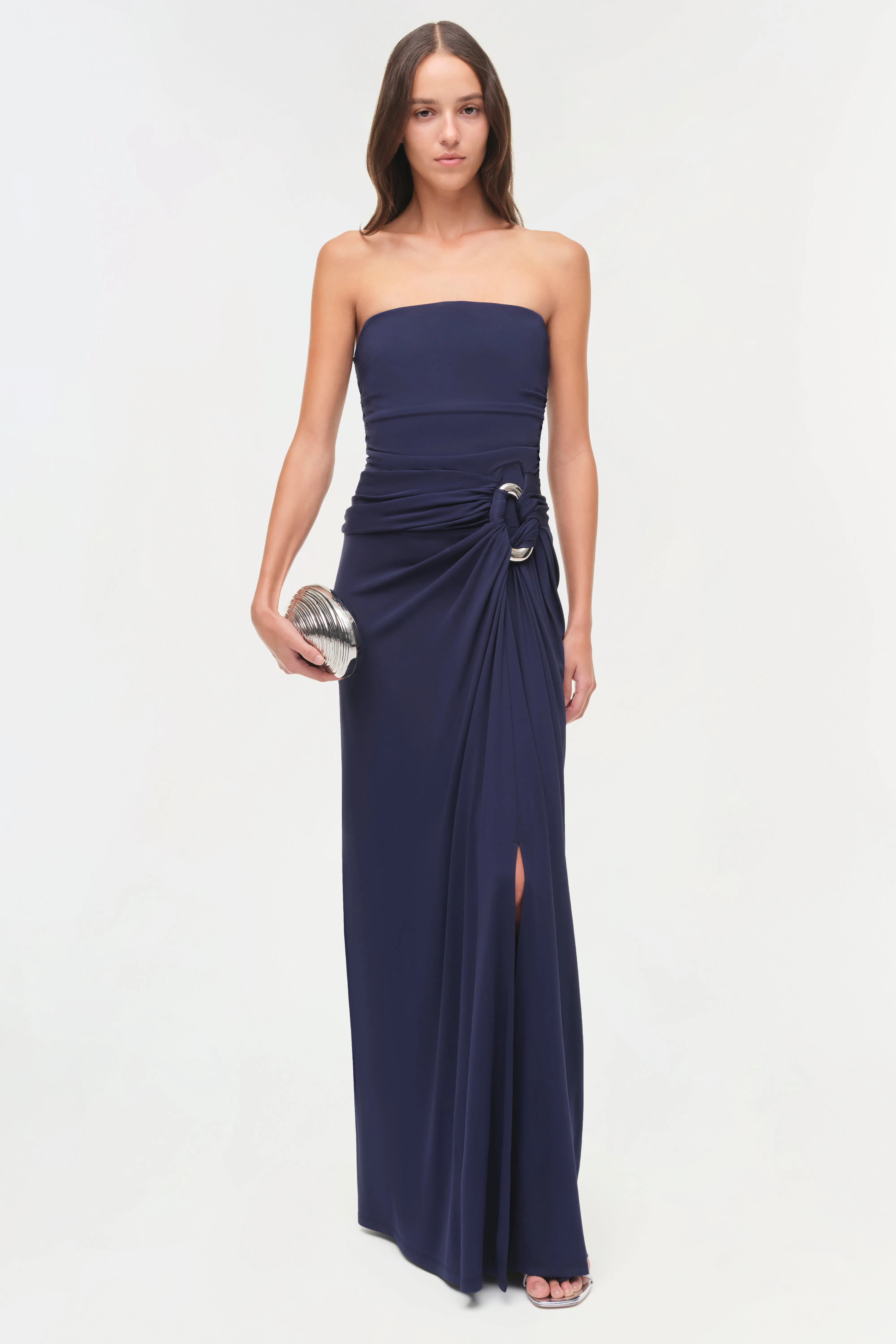 Emma Strapless Jersey Gown sold by Jonathan Simkhai product image thumbnail 2