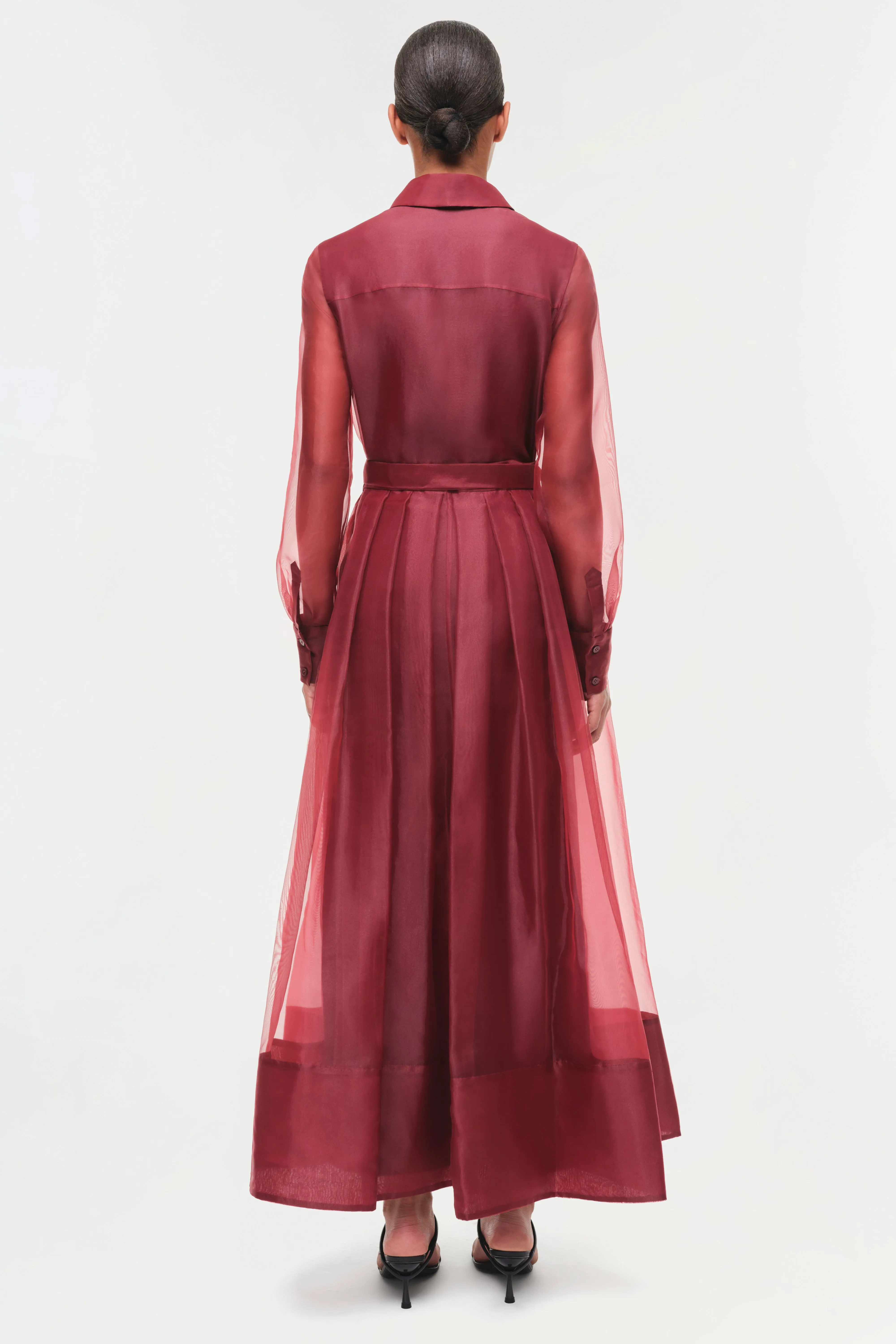 Montgomery Organza Belted Dress sold by Jonathan Simkhai product image thumbnail 5