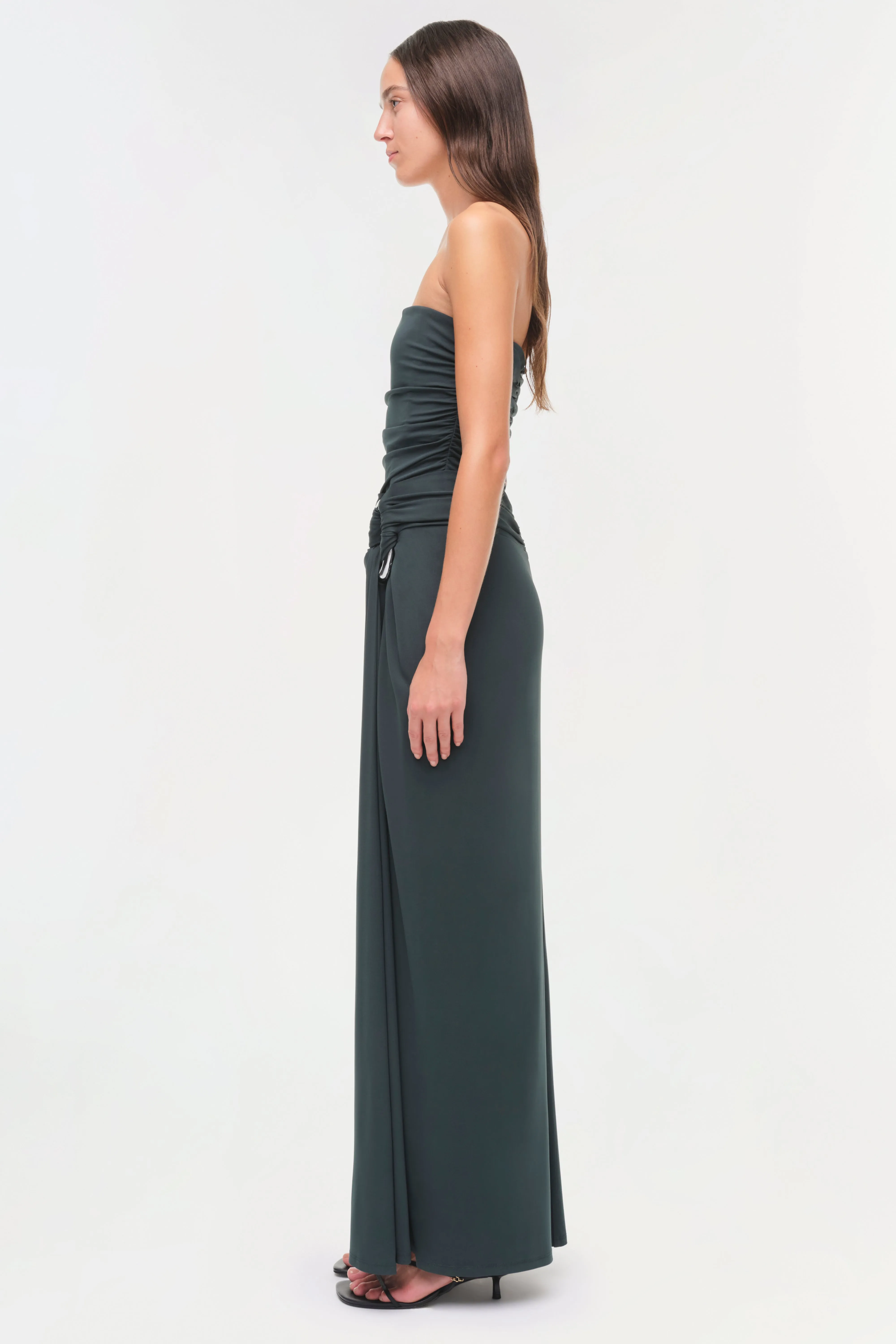 Emma Strapless Jersey Gown sold by Jonathan Simkhai product image thumbnail 4